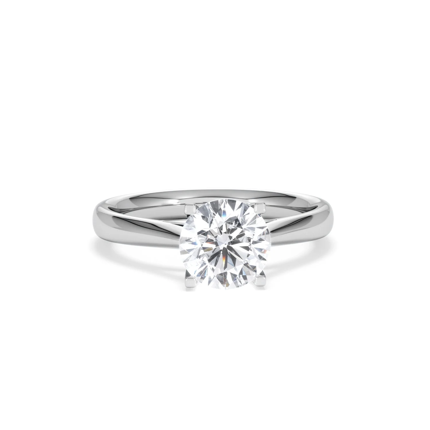 1.50ct Diamond Engagement Ring Grace Lab F/VS1 18K White Gold - Image 9
