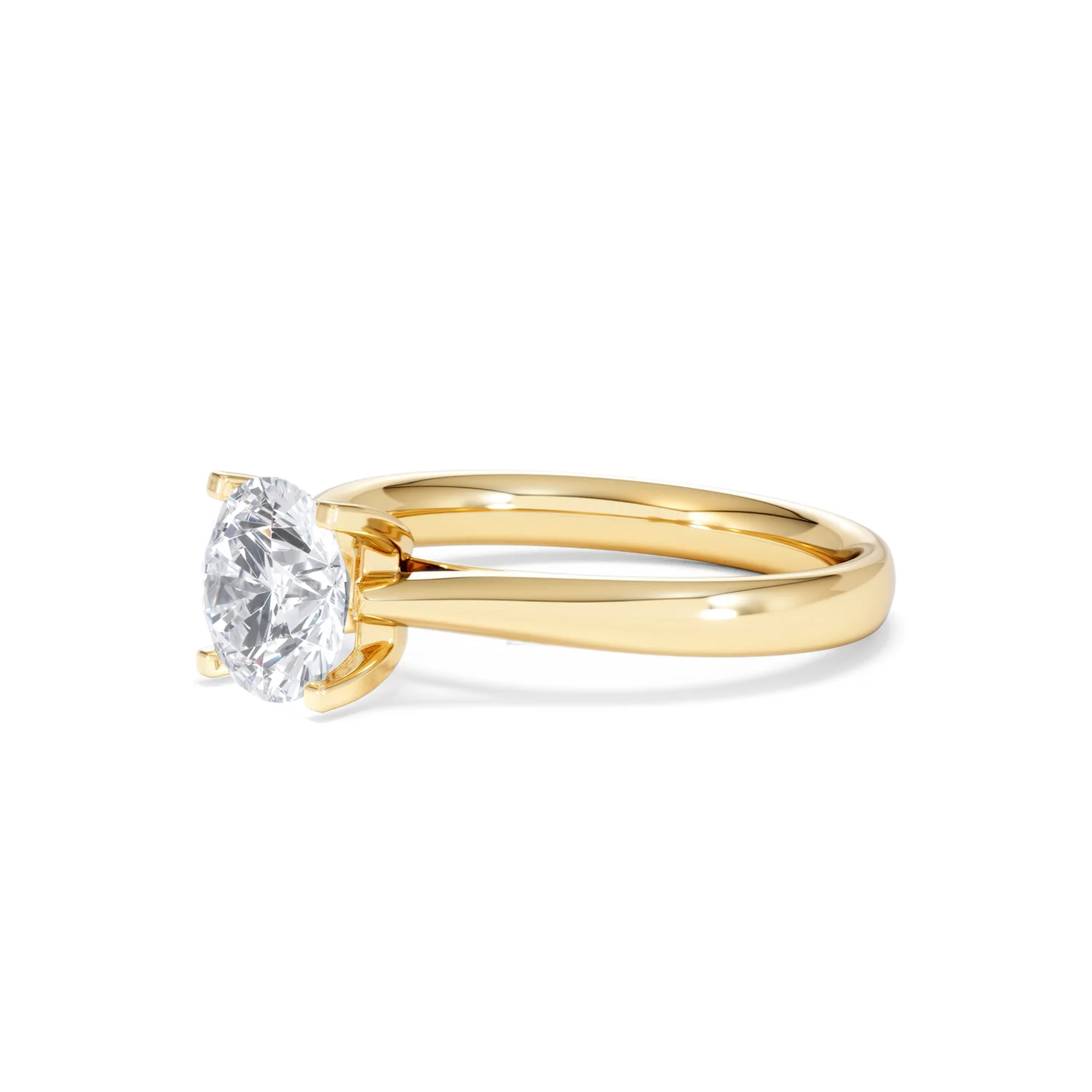 1.50ct Diamond Engagement Ring Grace Lab F/VS1 IGI Certified 18K Gold - Image 77