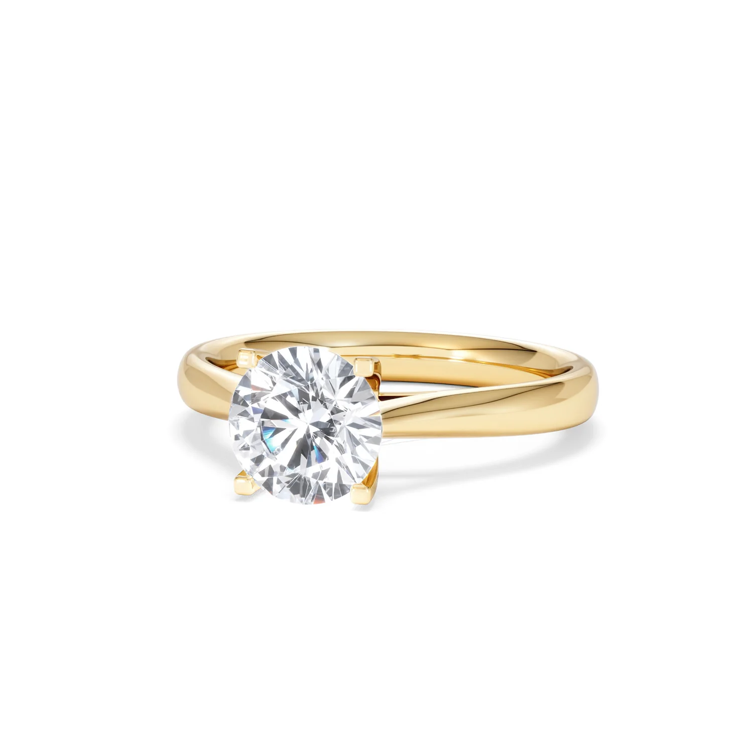 1.50ct Diamond Engagement Ring Grace Lab F/VS1 IGI Certified 18K Gold - Image 84