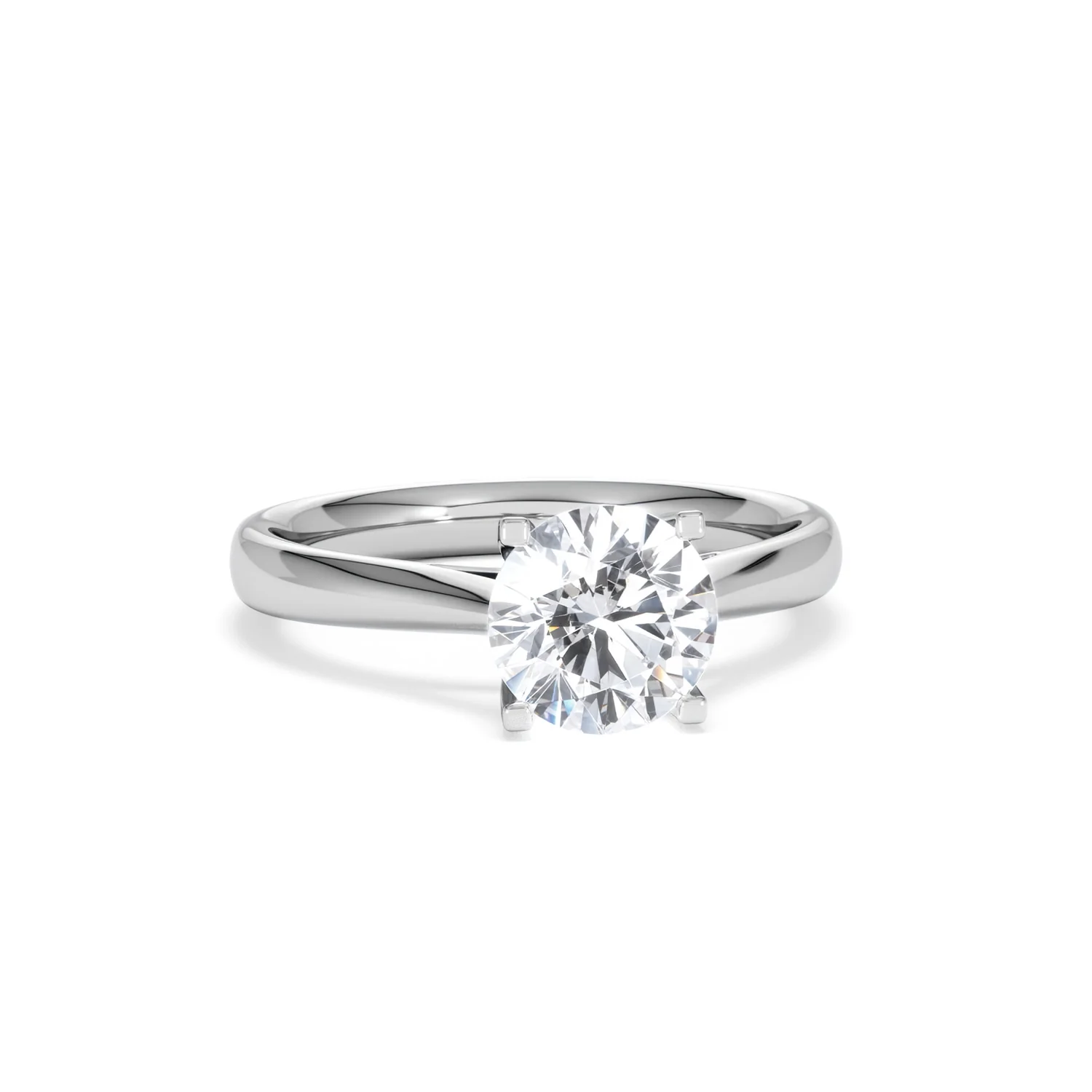 1.50ct Diamond Engagement Ring Grace Lab F/VS1 IGI Certified Platinum - Image 10