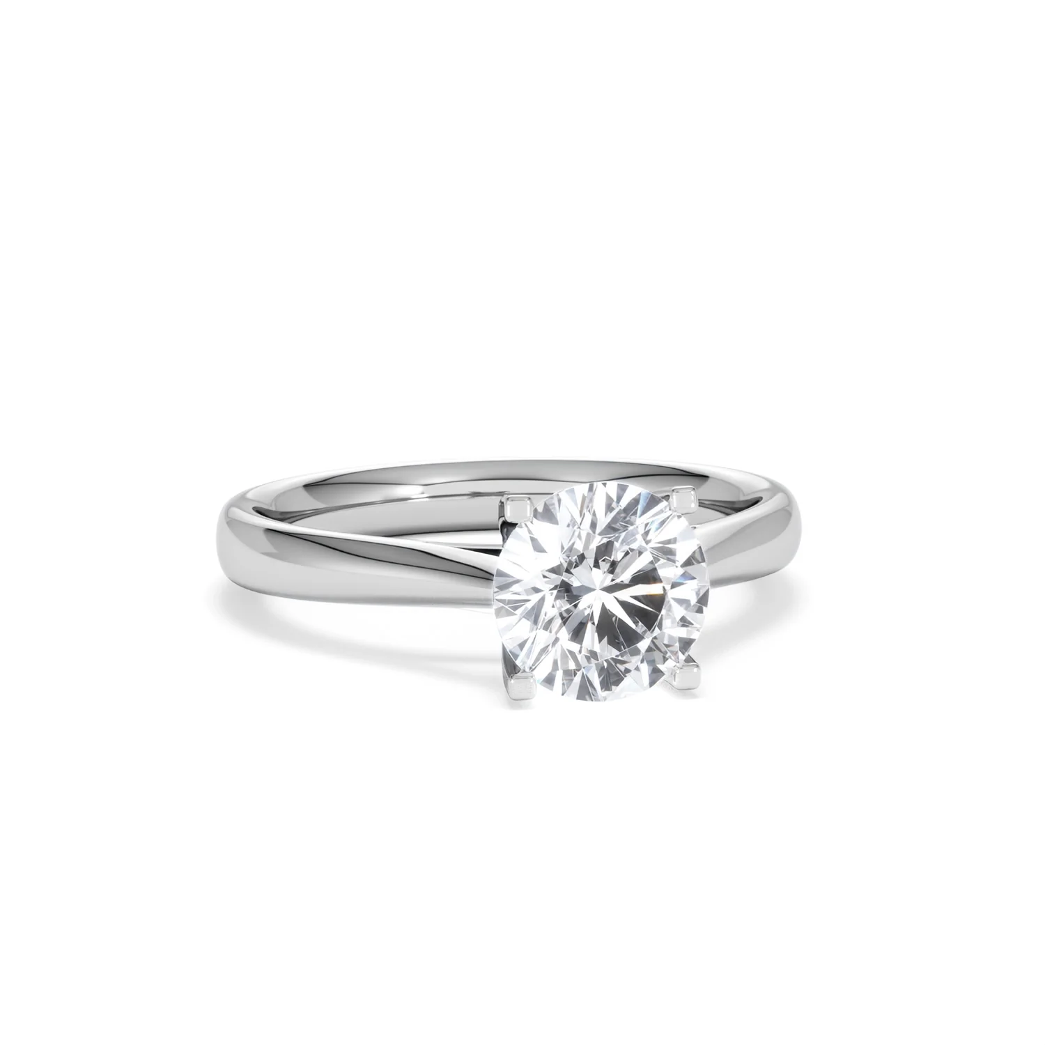 1.50ct Diamond Engagement Ring Grace Lab F/VS1 IGI Certified Platinum - Image 11