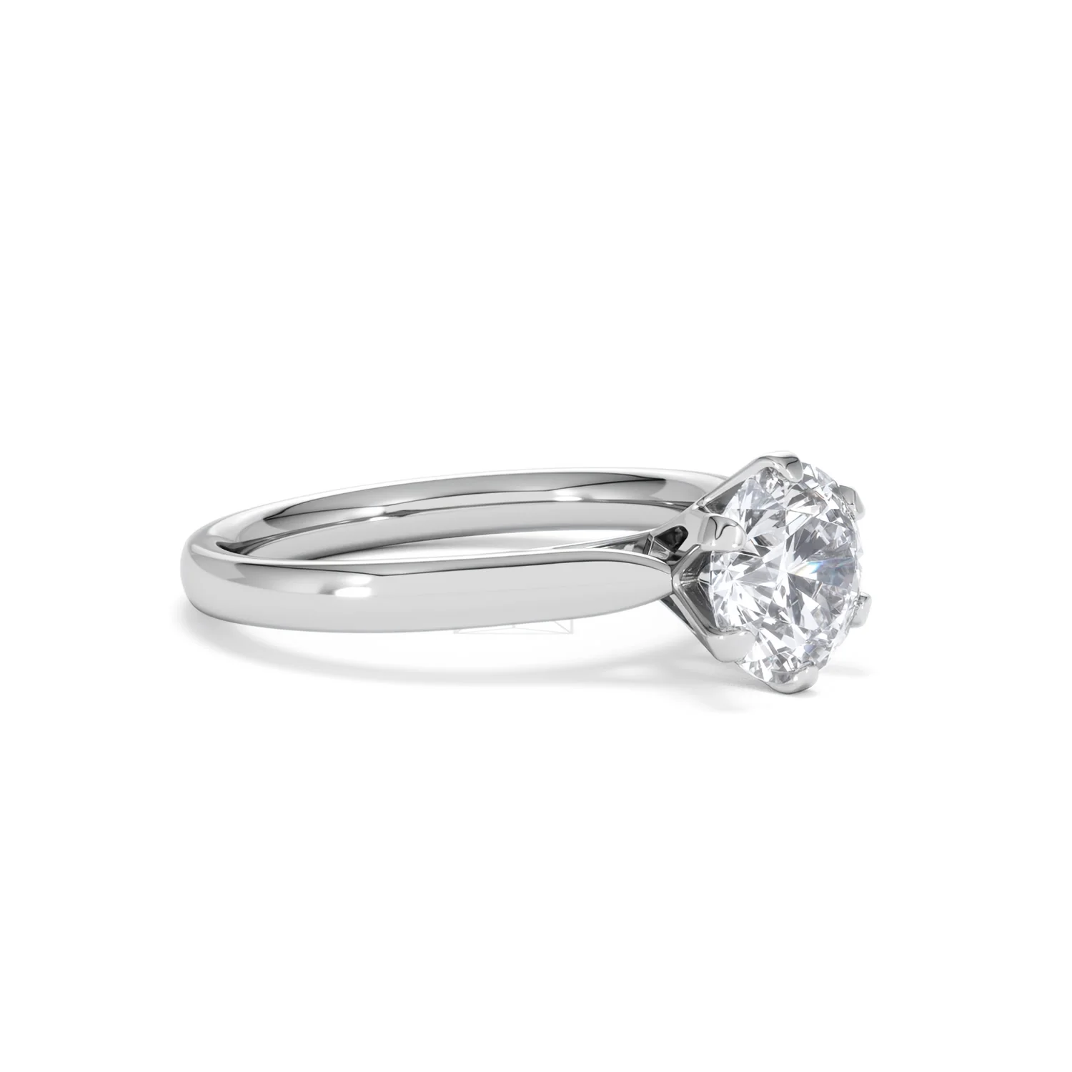 1.50Ct Diamond Engagement Ring High Set Chloe Lab F/VS1 18K White Gold - Image 18