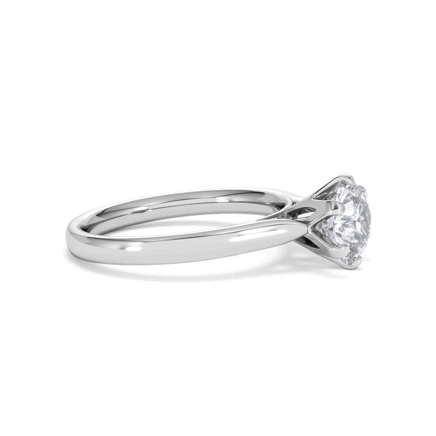1.50Ct Diamond Engagement Ring High Set Chloe Lab F/VS1 18K White Gold - Image 23