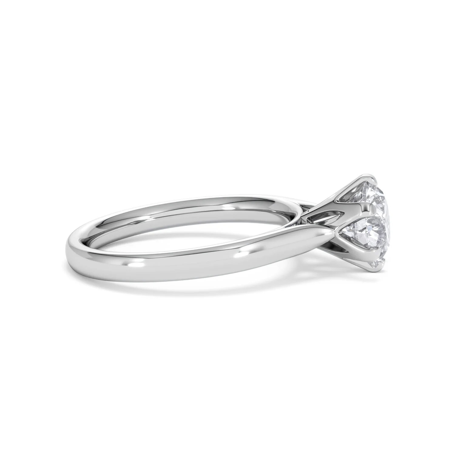 1.50Ct Diamond Engagement Ring High Set Chloe Lab F/VS1 18K White Gold - Image 26