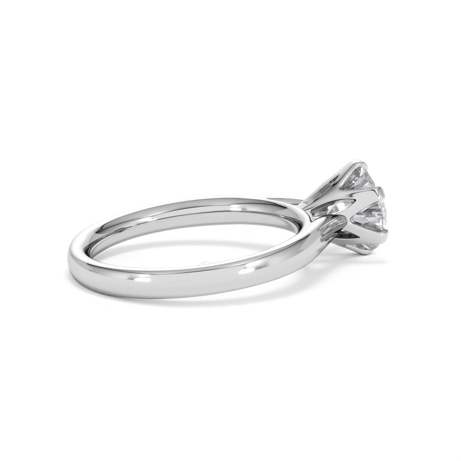 1.50Ct Diamond Engagement Ring High Set Chloe Lab F/VS1 18K White Gold - Image 33
