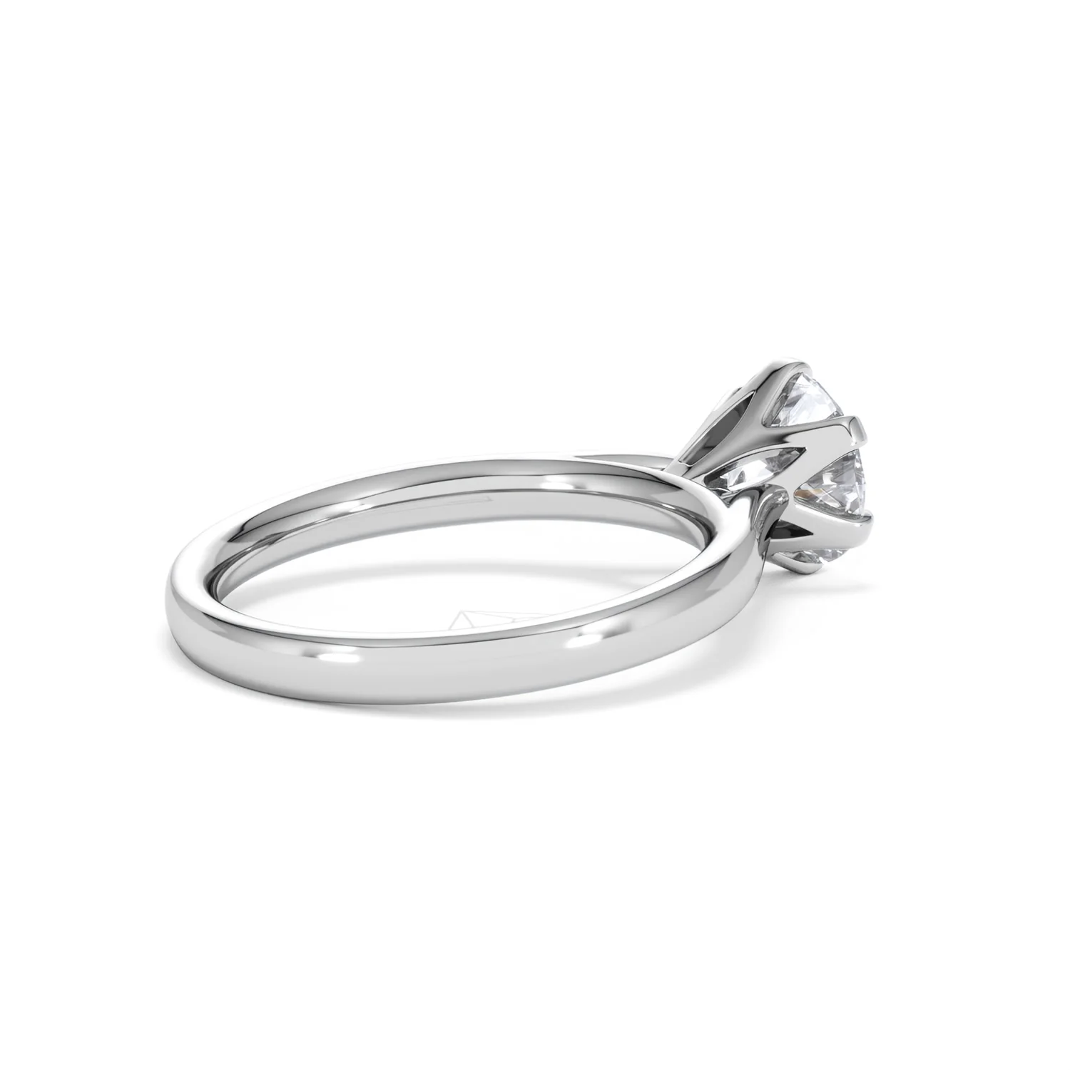1.50Ct Diamond Engagement Ring High Set Chloe Lab F/VS1 18K White Gold - Image 36