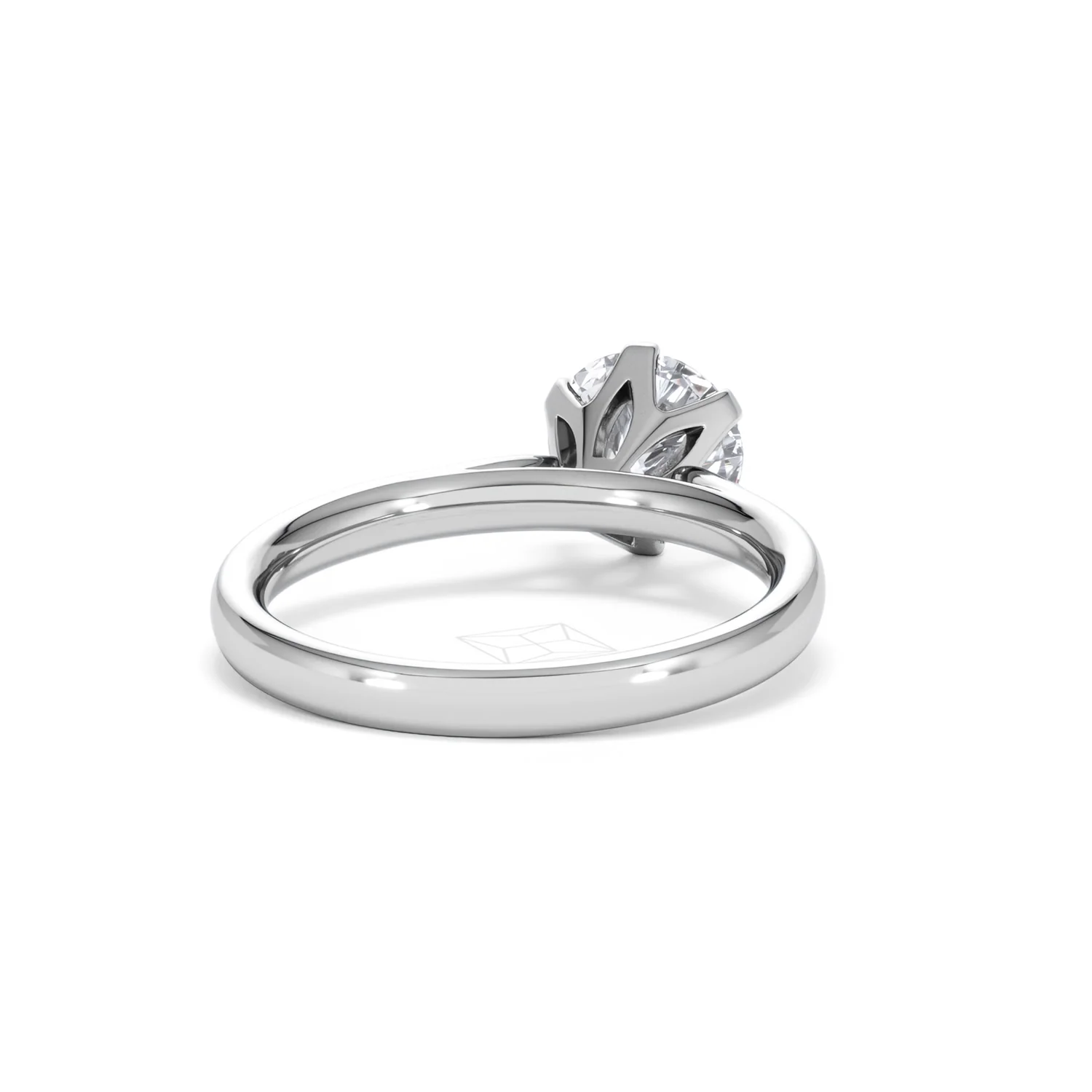 1.50Ct Diamond Engagement Ring High Set Chloe Lab F/VS1 18K White Gold - Image 44