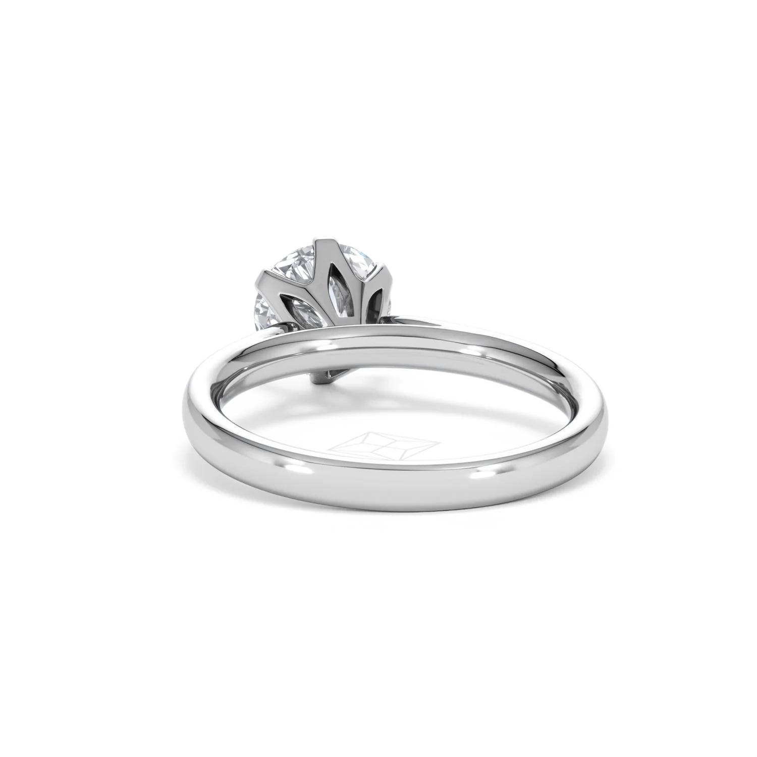 1.50Ct Diamond Engagement Ring High Set Chloe Lab F/VS1 18K White Gold - Image 51