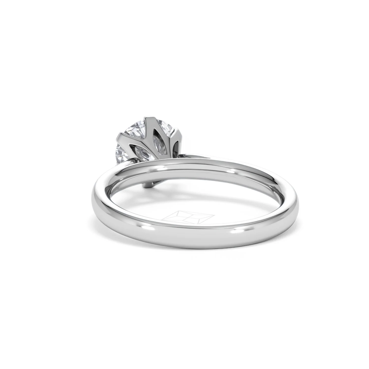 1.50Ct Diamond Engagement Ring High Set Chloe Lab F/VS1 18K White Gold - Image 52
