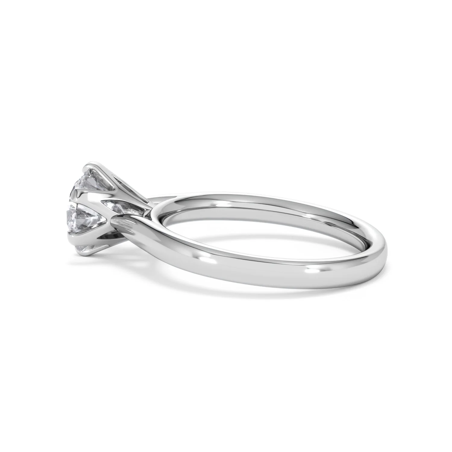1.50Ct Diamond Engagement Ring High Set Chloe Lab F/VS1 18K White Gold - Image 65