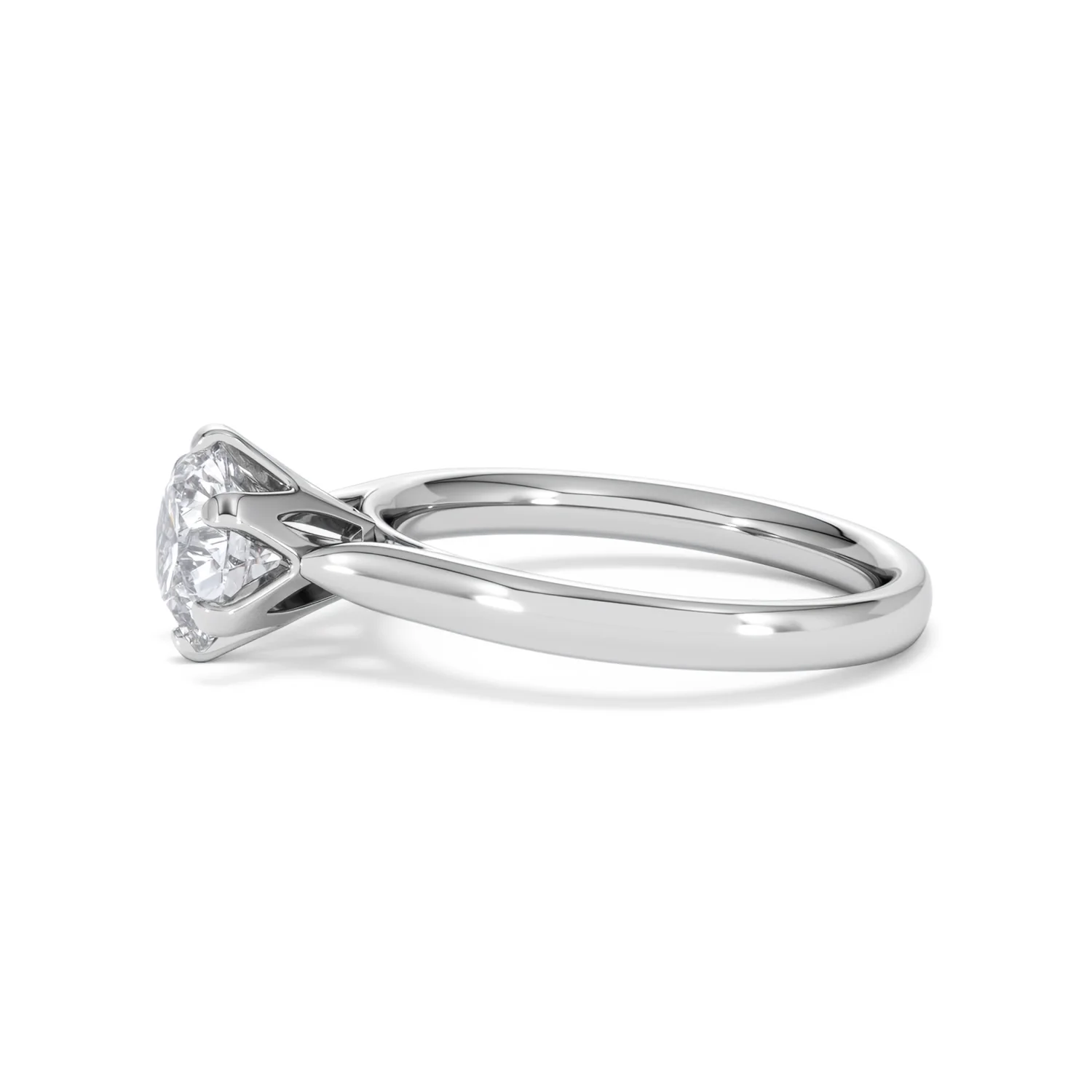 1.50Ct Diamond Engagement Ring High Set Chloe Lab F/VS1 18K White Gold - Image 71