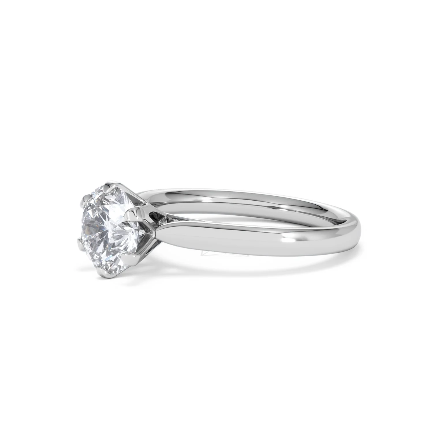 1.50Ct Diamond Engagement Ring High Set Chloe Lab F/VS1 18K White Gold - Image 77