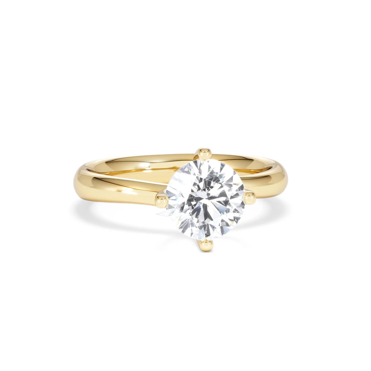 1.50ct Diamond Engagement Ring Lily Lab F/VS1 18K Gold IGI Certified - Image 10