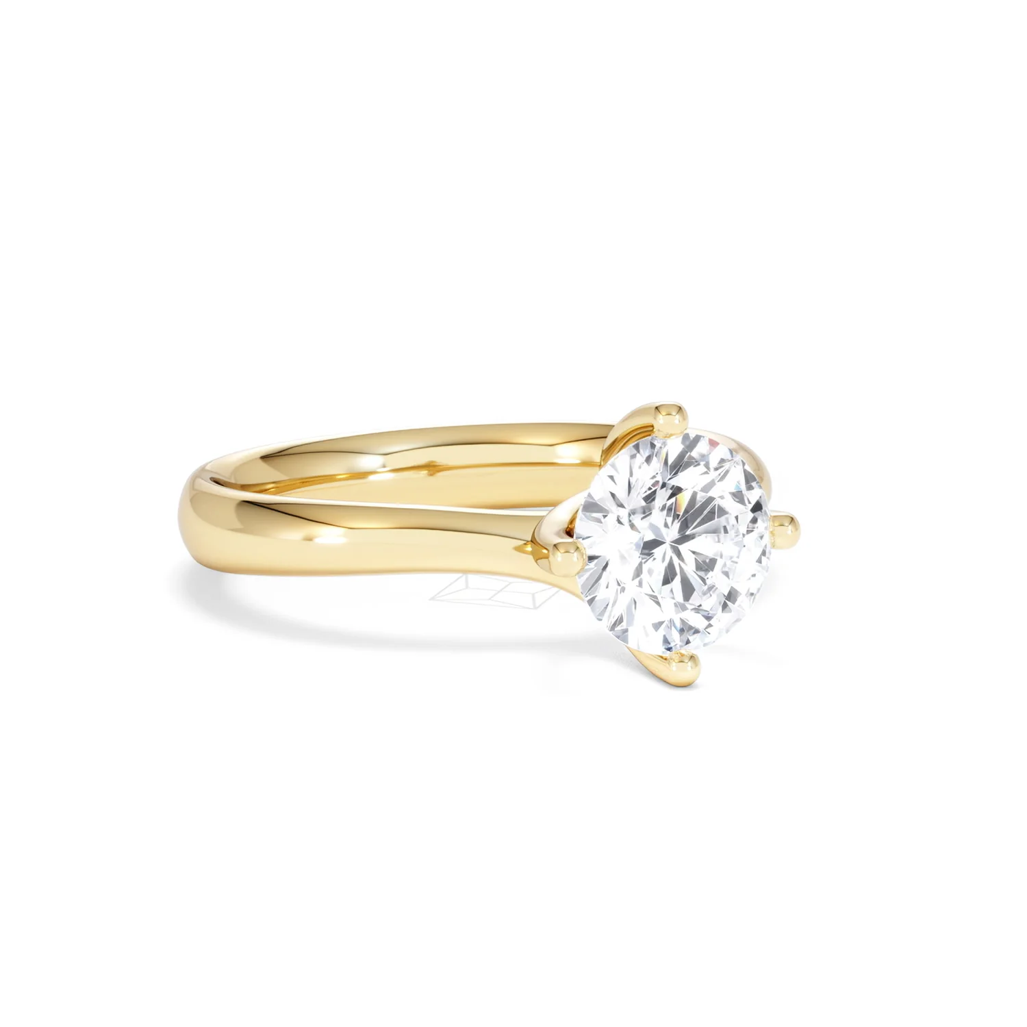 1.50ct Diamond Engagement Ring Lily Lab F/VS1 18K Gold IGI Certified - Image 14