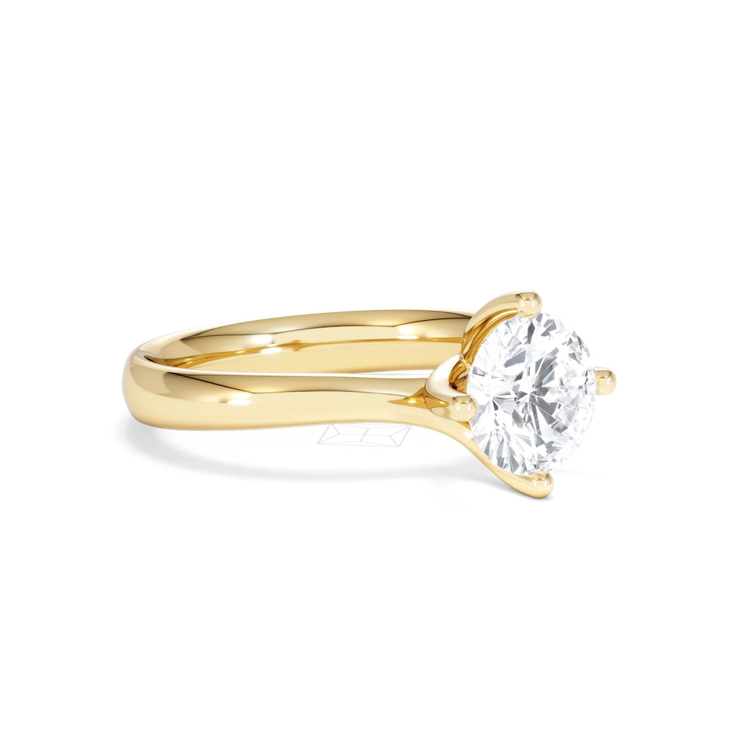1.50ct Diamond Engagement Ring Lily Lab F/VS1 18K Gold IGI Certified - Image 16