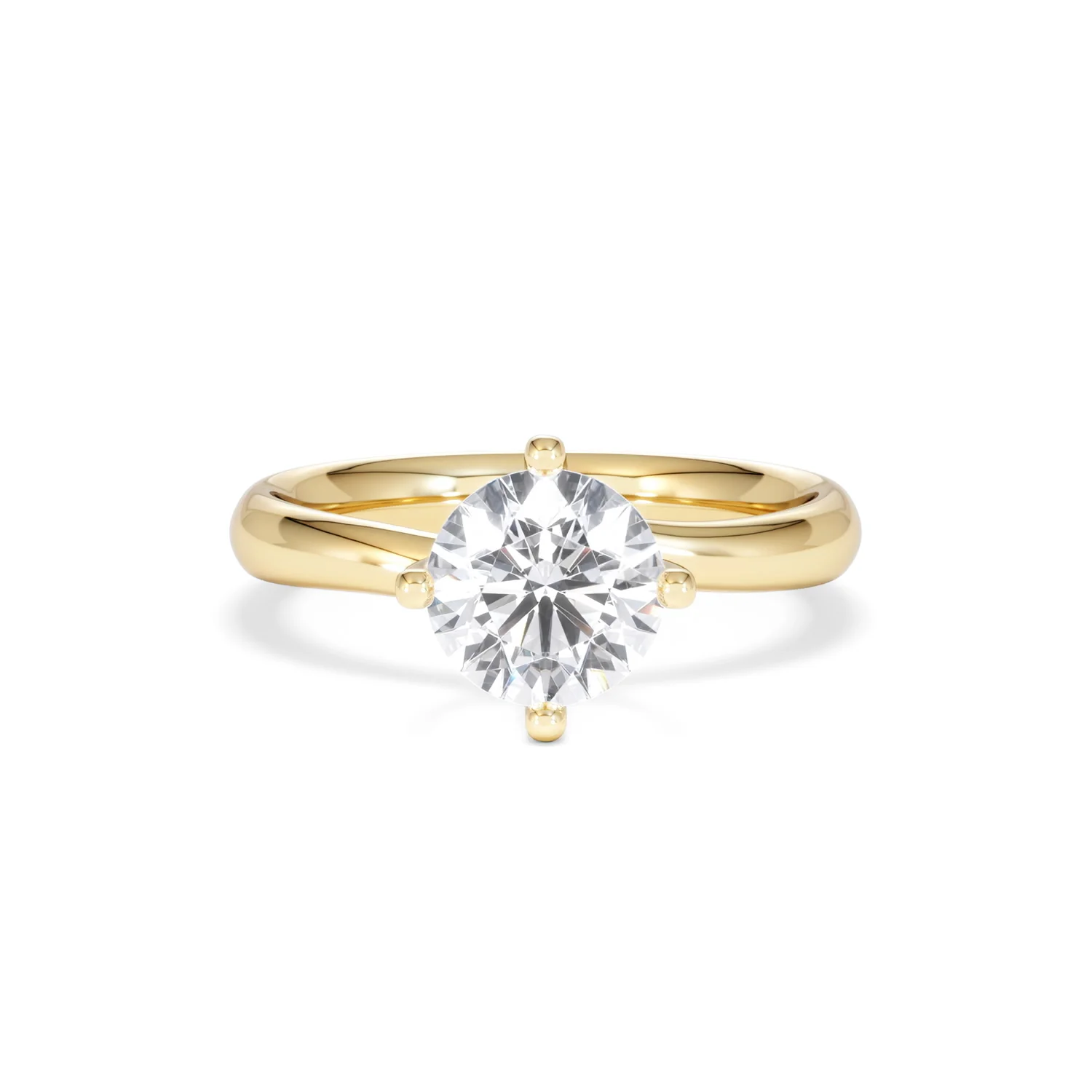 1.50ct Diamond Engagement Ring Lily Lab F/VS1 18K Gold IGI Certified - Image 8