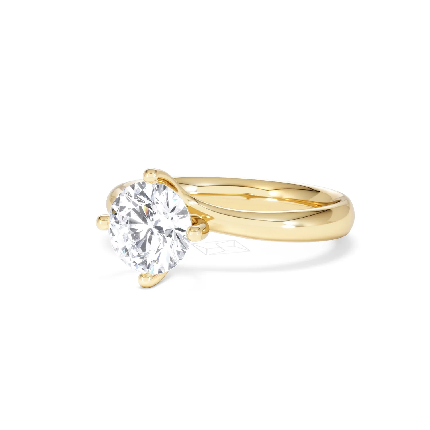 1.50ct Diamond Engagement Ring Lily Lab F/VS1 18K Gold IGI Certified - Image 82