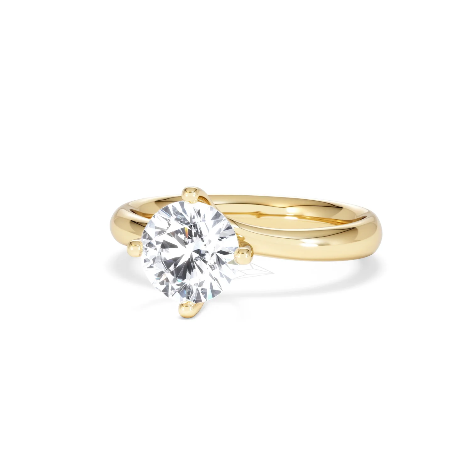 1.50ct Diamond Engagement Ring Lily Lab F/VS1 18K Gold IGI Certified - Image 84