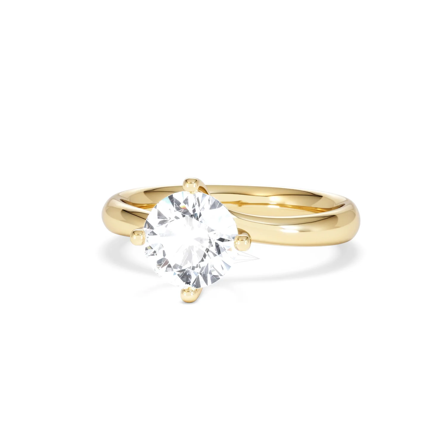 1.50ct Diamond Engagement Ring Lily Lab F/VS1 18K Gold IGI Certified - Image 85