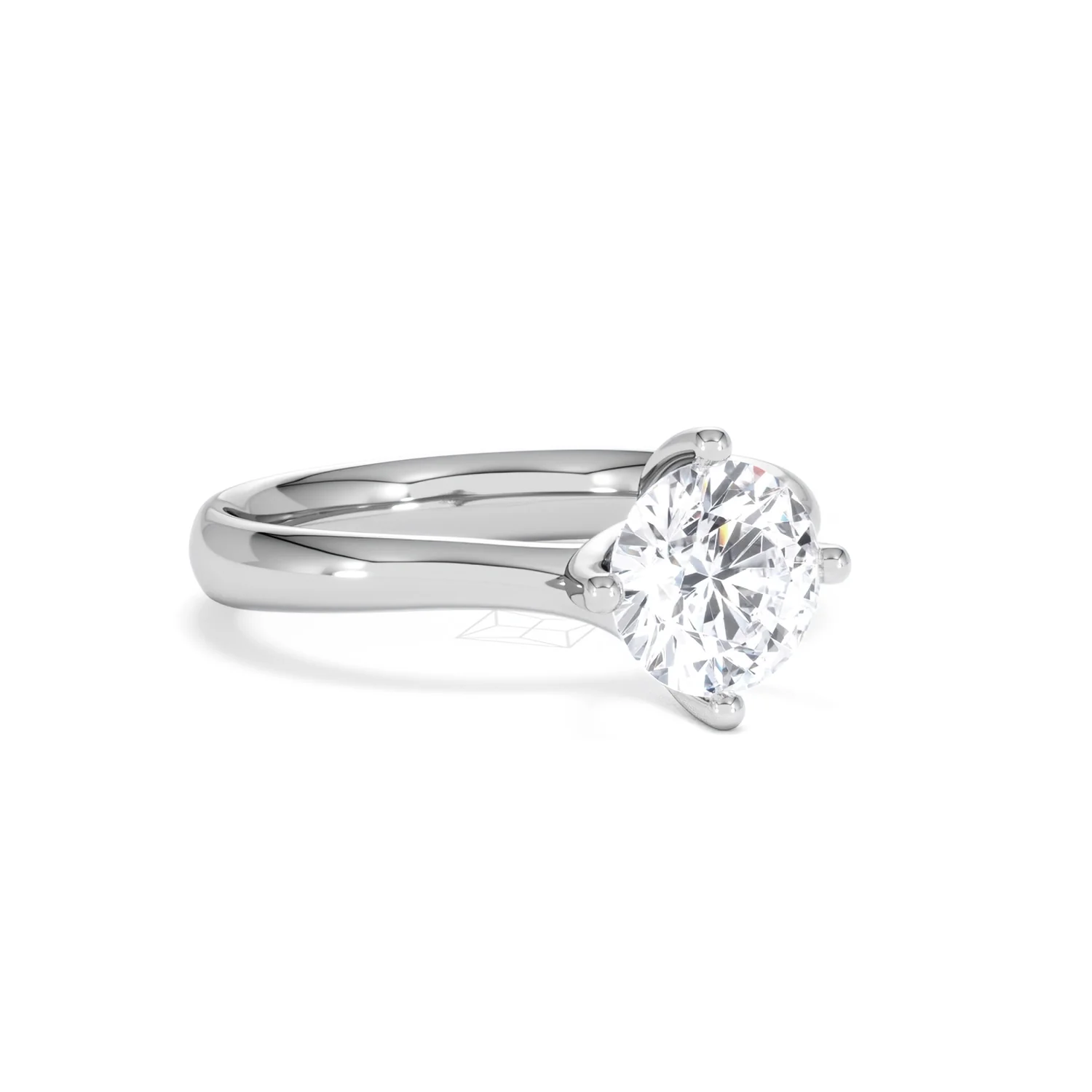 1.50ct Diamond Engagement Ring Lily Lab F/VS1 18K White Gold - Image 14