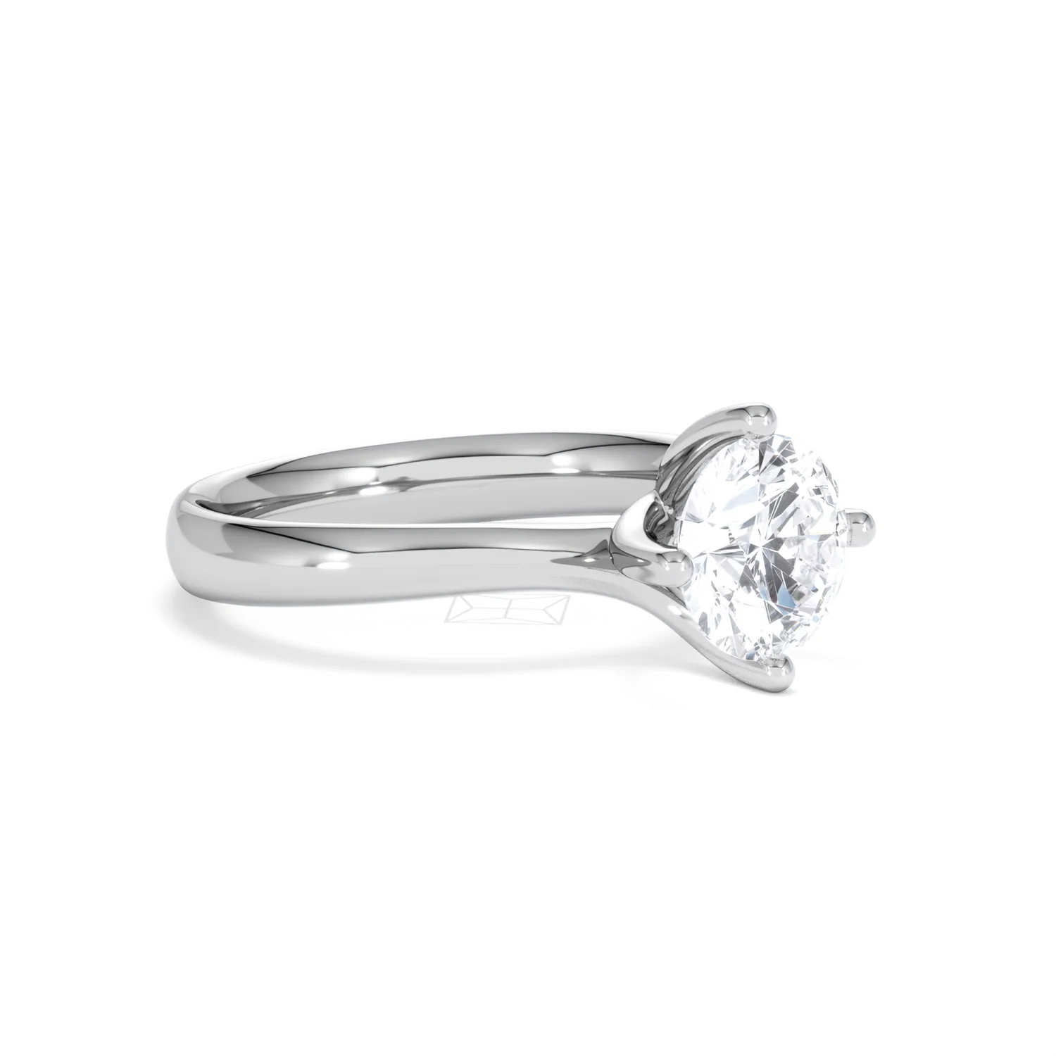 1.50ct Diamond Engagement Ring Lily Lab F/VS1 18K White Gold - Image 17