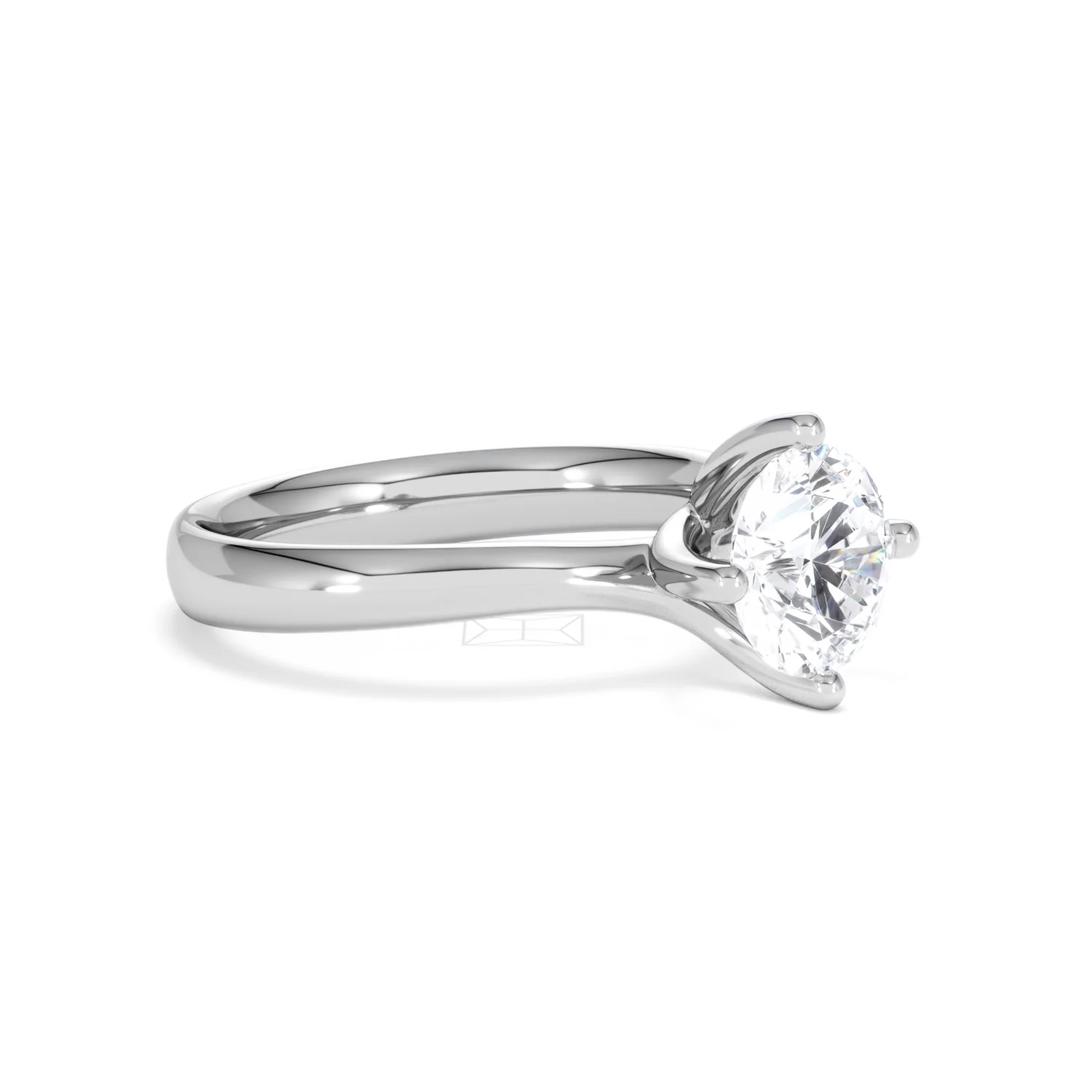1.50ct Diamond Engagement Ring Lily Lab F/VS1 18K White Gold - Image 18