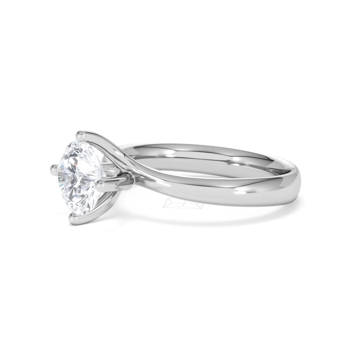 1.50ct Diamond Engagement Ring Lily Lab F/VS1 18K White Gold - Image 76