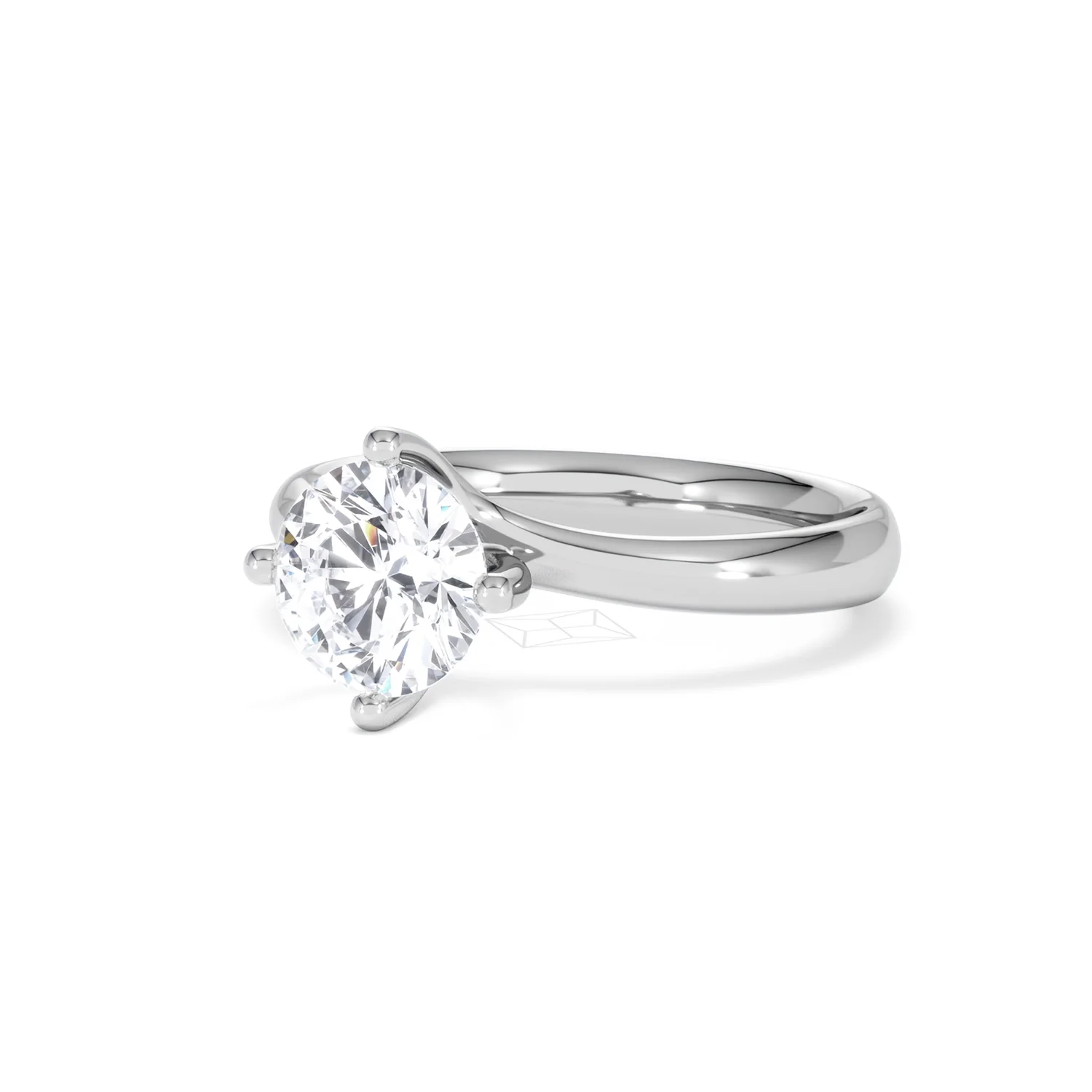 1.50ct Diamond Engagement Ring Lily Lab F/VS1 18K White Gold - Image 82