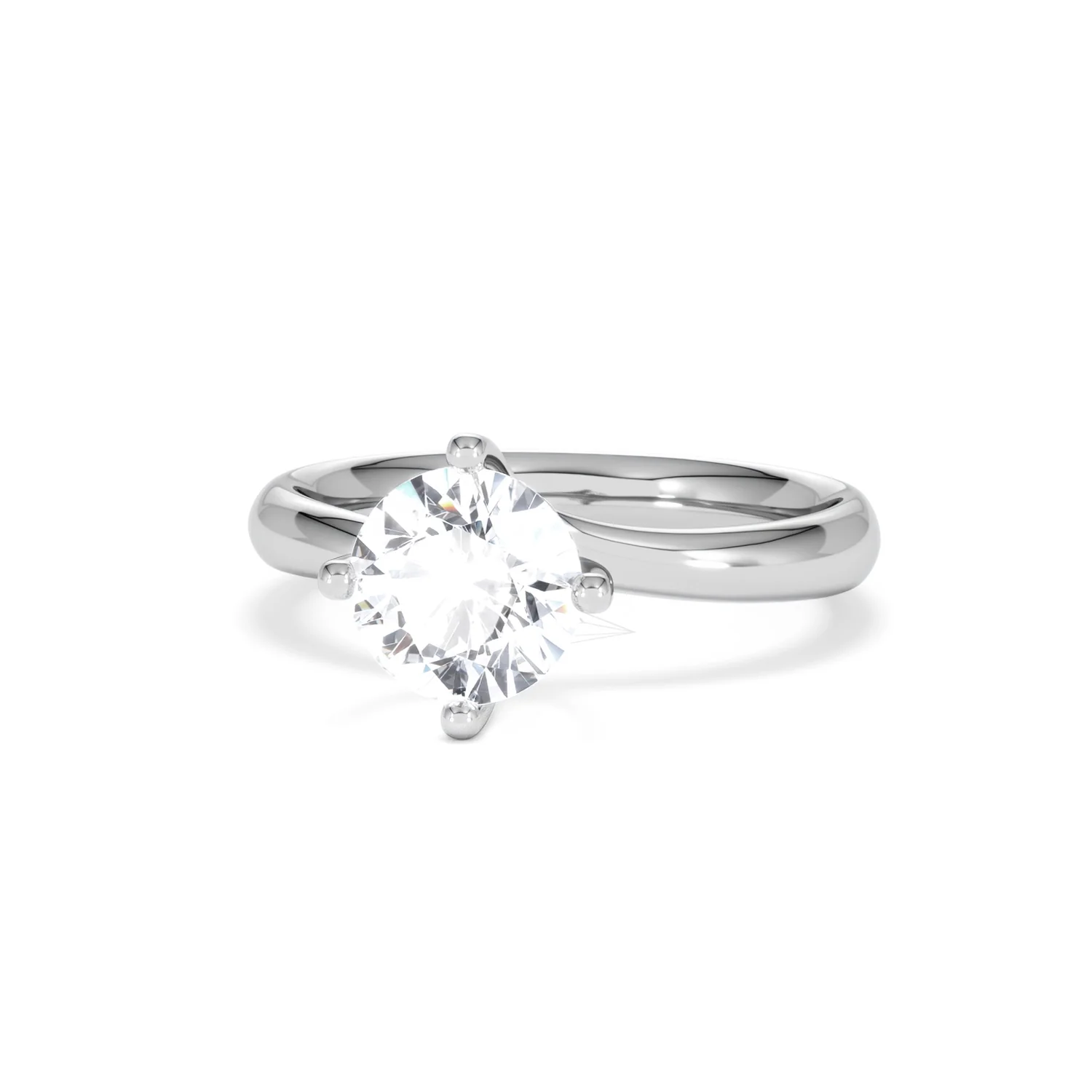 1.50ct Diamond Engagement Ring Lily Lab F/VS1 18K White Gold - Image 85