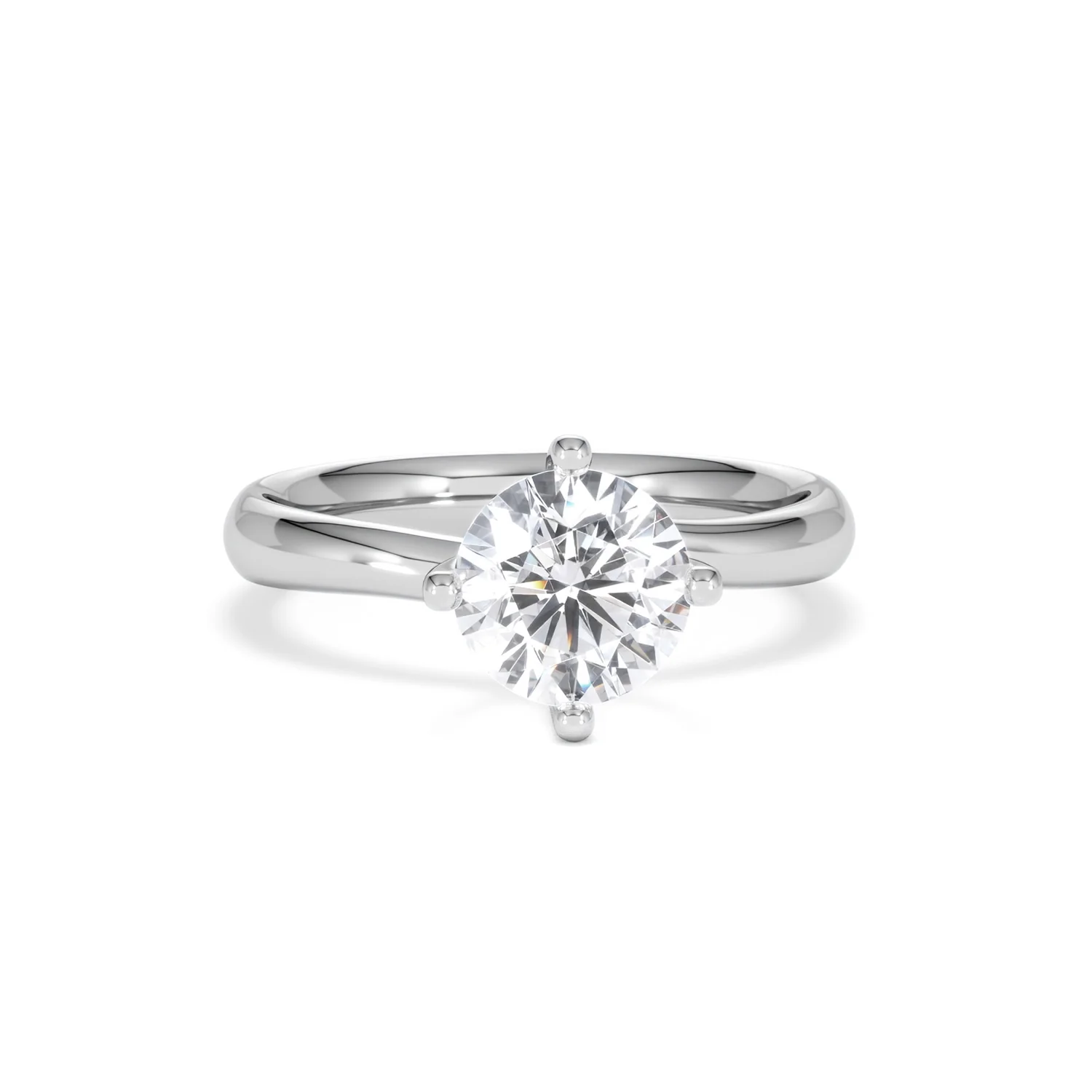 1.50ct Diamond Engagement Ring Lily Lab F/VS1 18K White Gold - Image 9