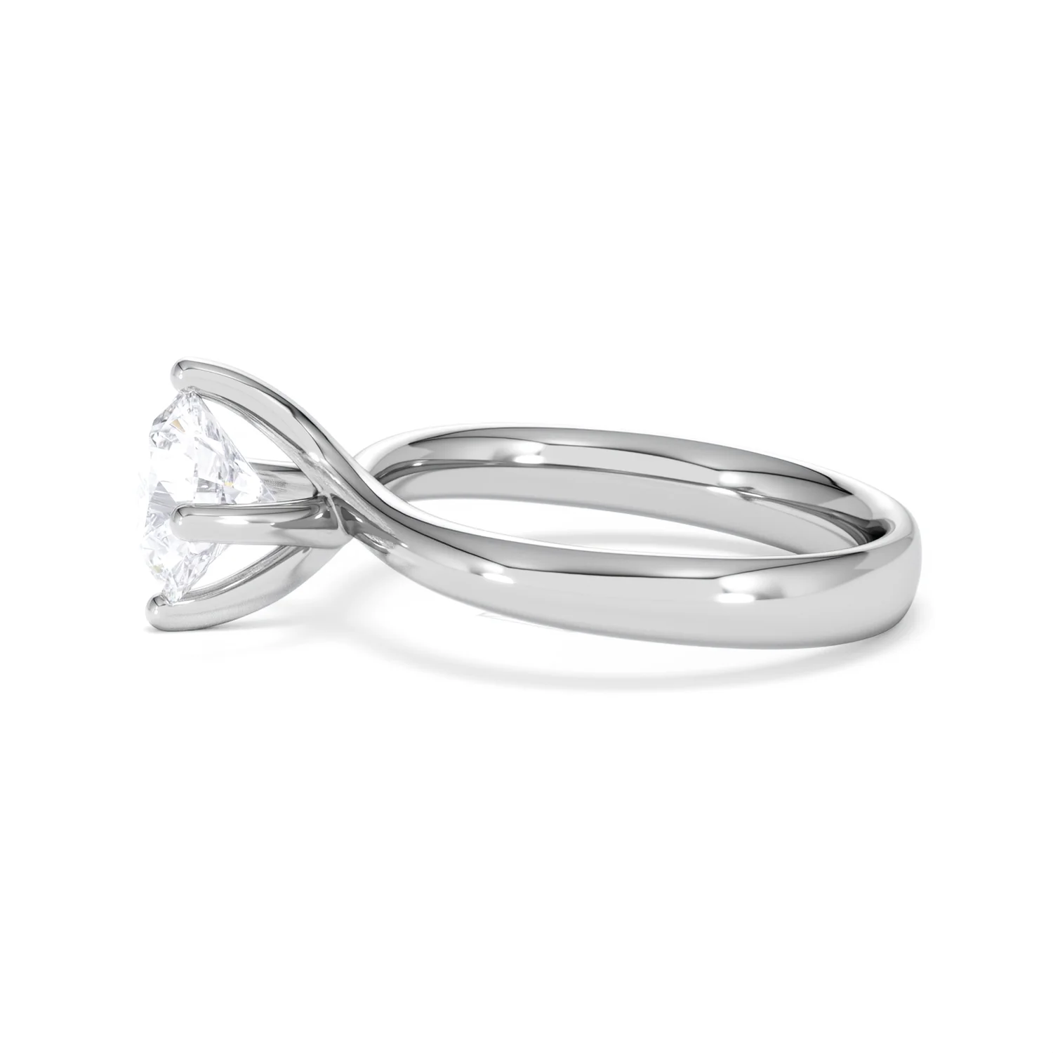 1.50ct Diamond Engagement Ring Lily Lab F/VS1 Platinum IGI Certified - Image 70