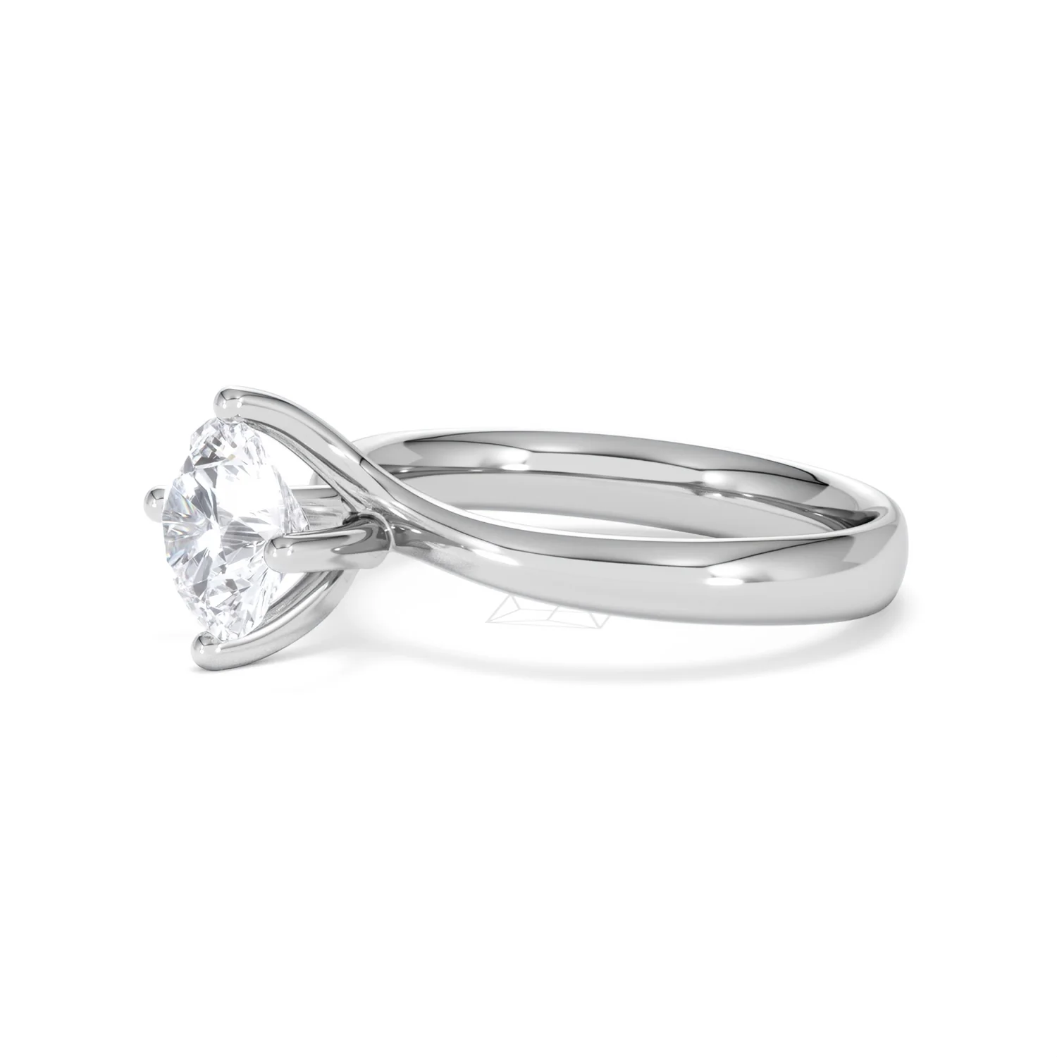 1.50ct Diamond Engagement Ring Lily Lab F/VS1 Platinum IGI Certified - Image 75