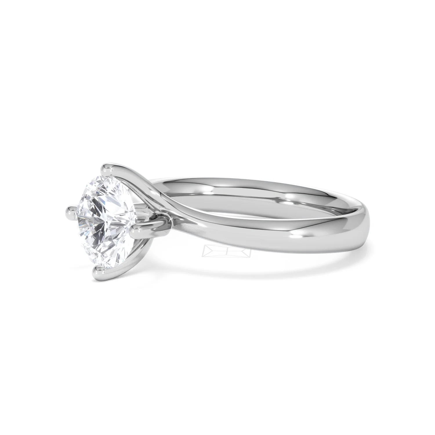 1.50ct Diamond Engagement Ring Lily Lab F/VS1 Platinum IGI Certified - Image 77