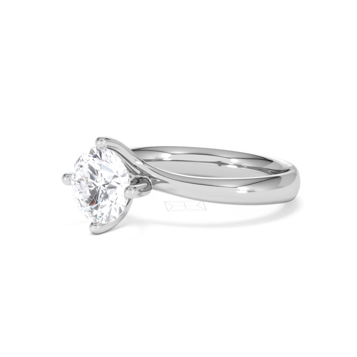 1.50ct Diamond Engagement Ring Lily Lab F/VS1 Platinum IGI Certified - Image 79