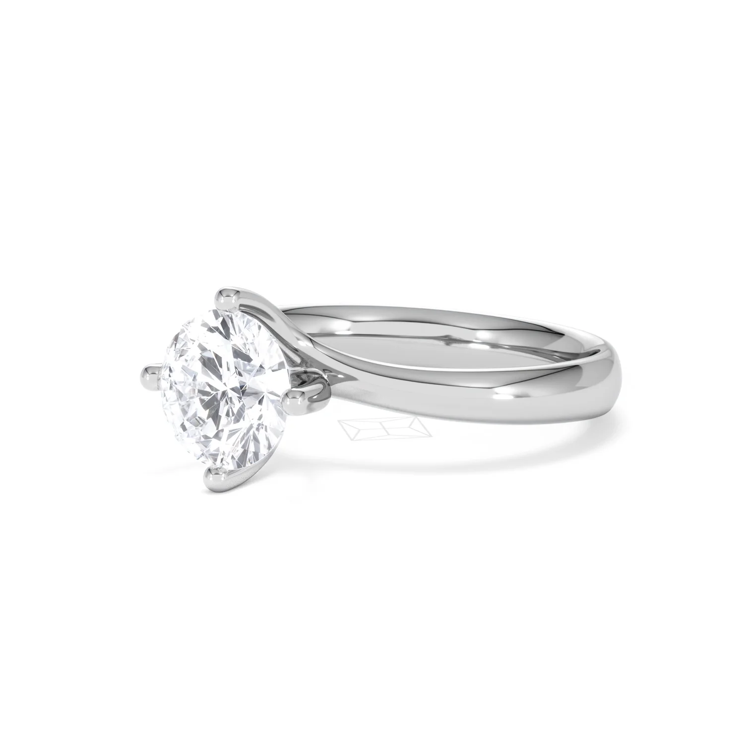 1.50ct Diamond Engagement Ring Lily Lab F/VS1 Platinum IGI Certified - Image 80