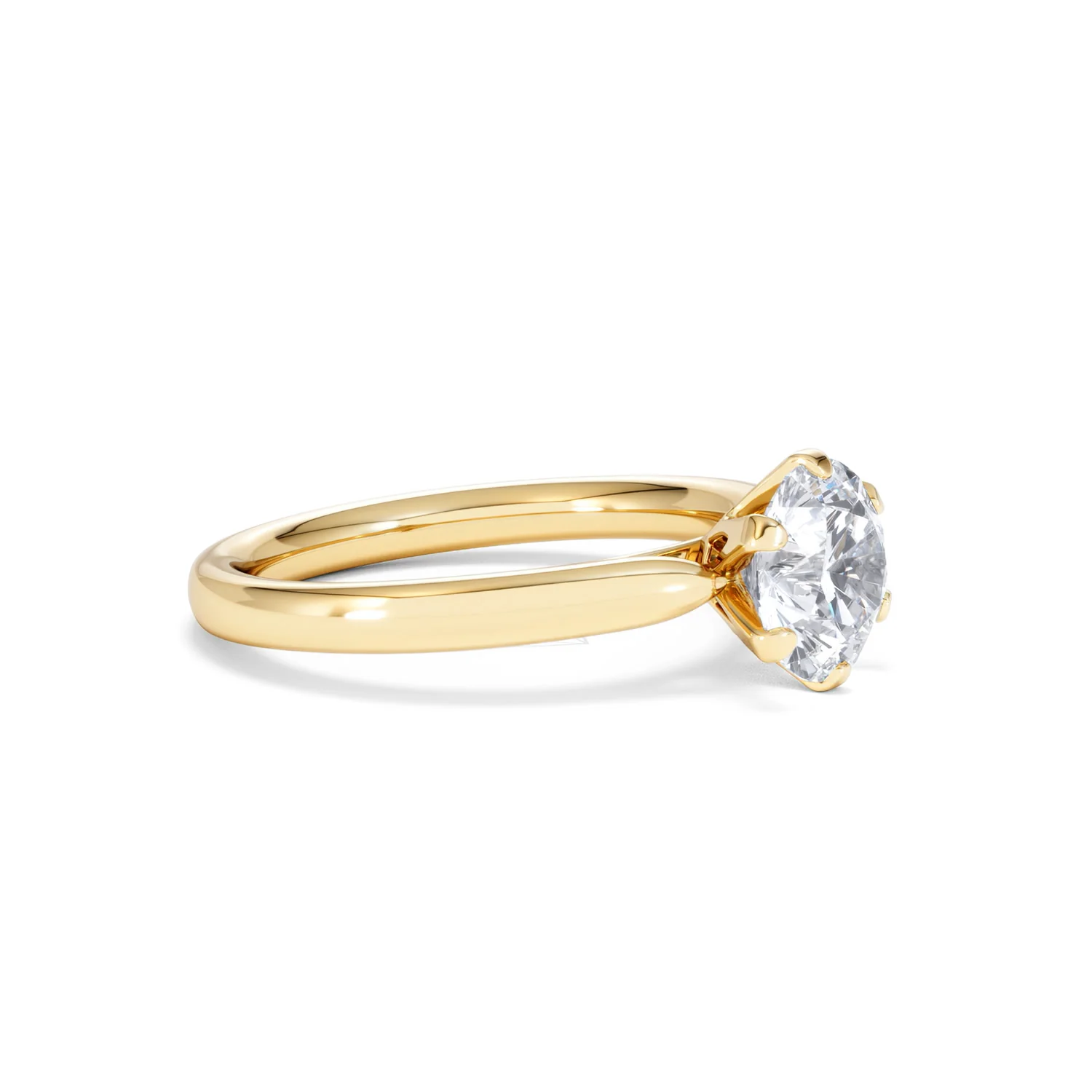 1.5ct Diamond Engagement Ring Low Set Chloe Lab F/VS1 18K Gold - Image 20