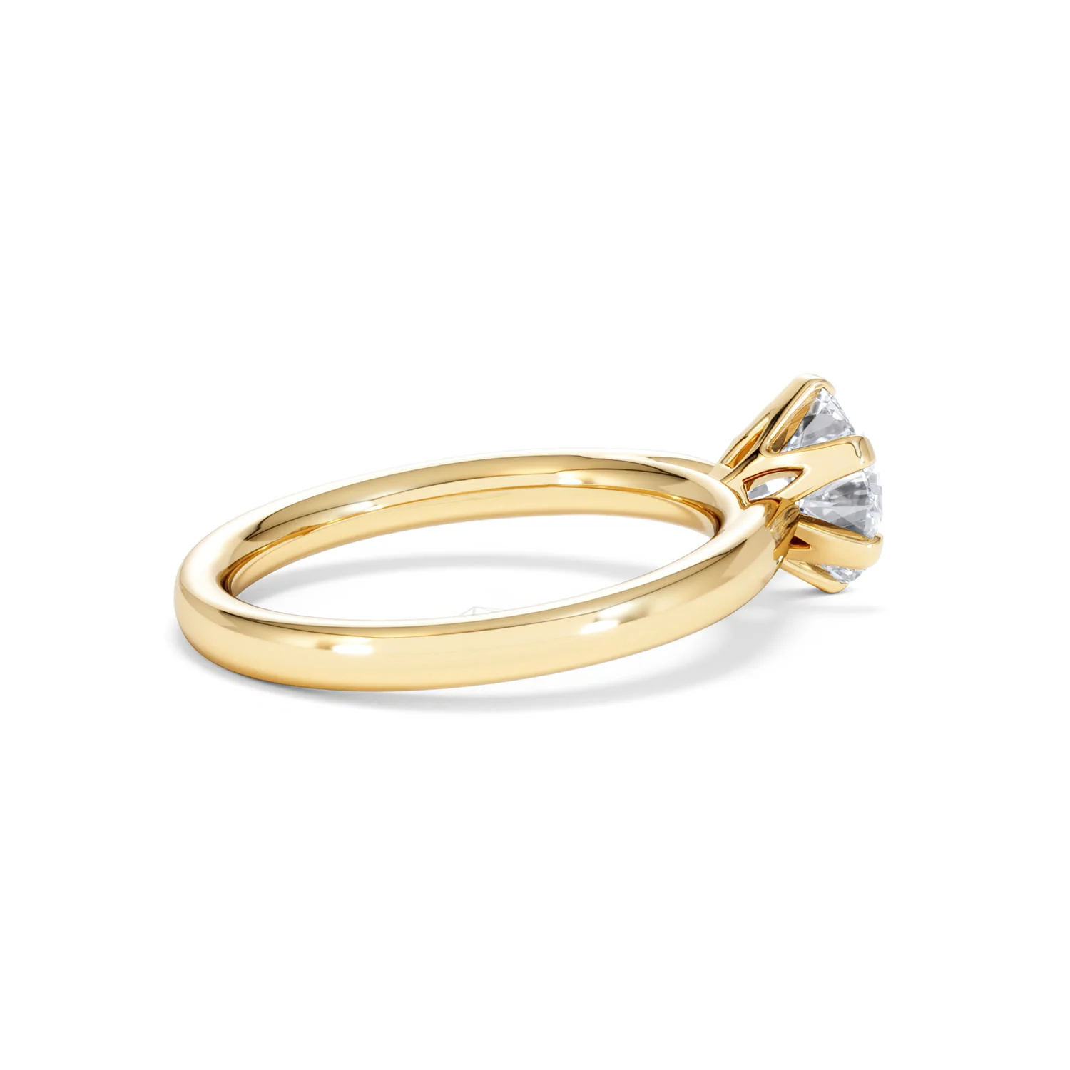 1.5ct Diamond Engagement Ring Low Set Chloe Lab F/VS1 18K Gold - Image 33