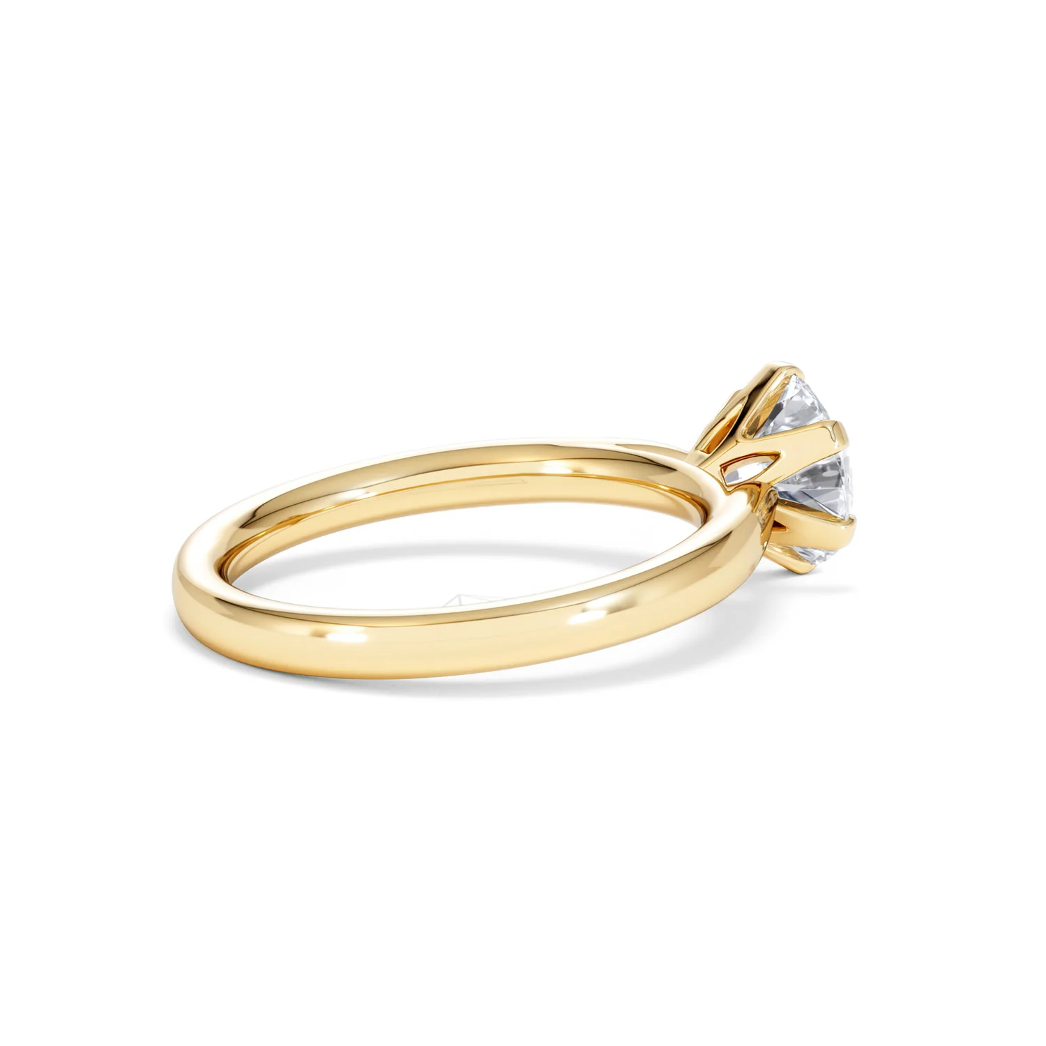 1.5ct Diamond Engagement Ring Low Set Chloe Lab F/VS1 18K Gold - Image 34