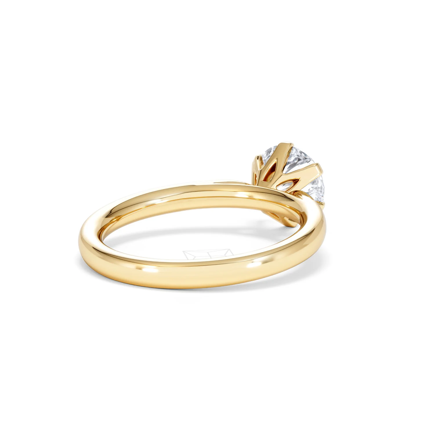 1.5ct Diamond Engagement Ring Low Set Chloe Lab F/VS1 18K Gold - Image 40
