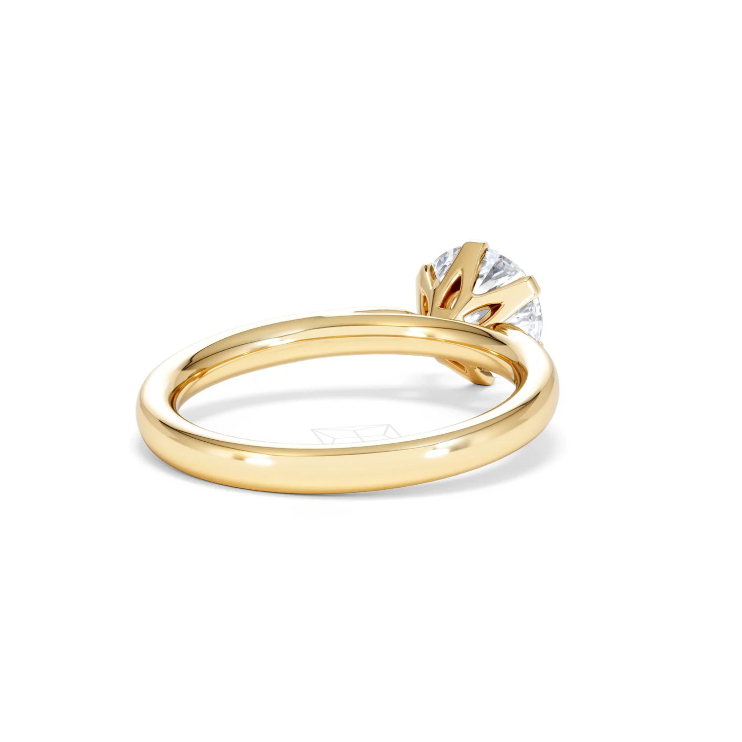 1.5ct Diamond Engagement Ring Low Set Chloe Lab F/VS1 18K Gold - Image 41