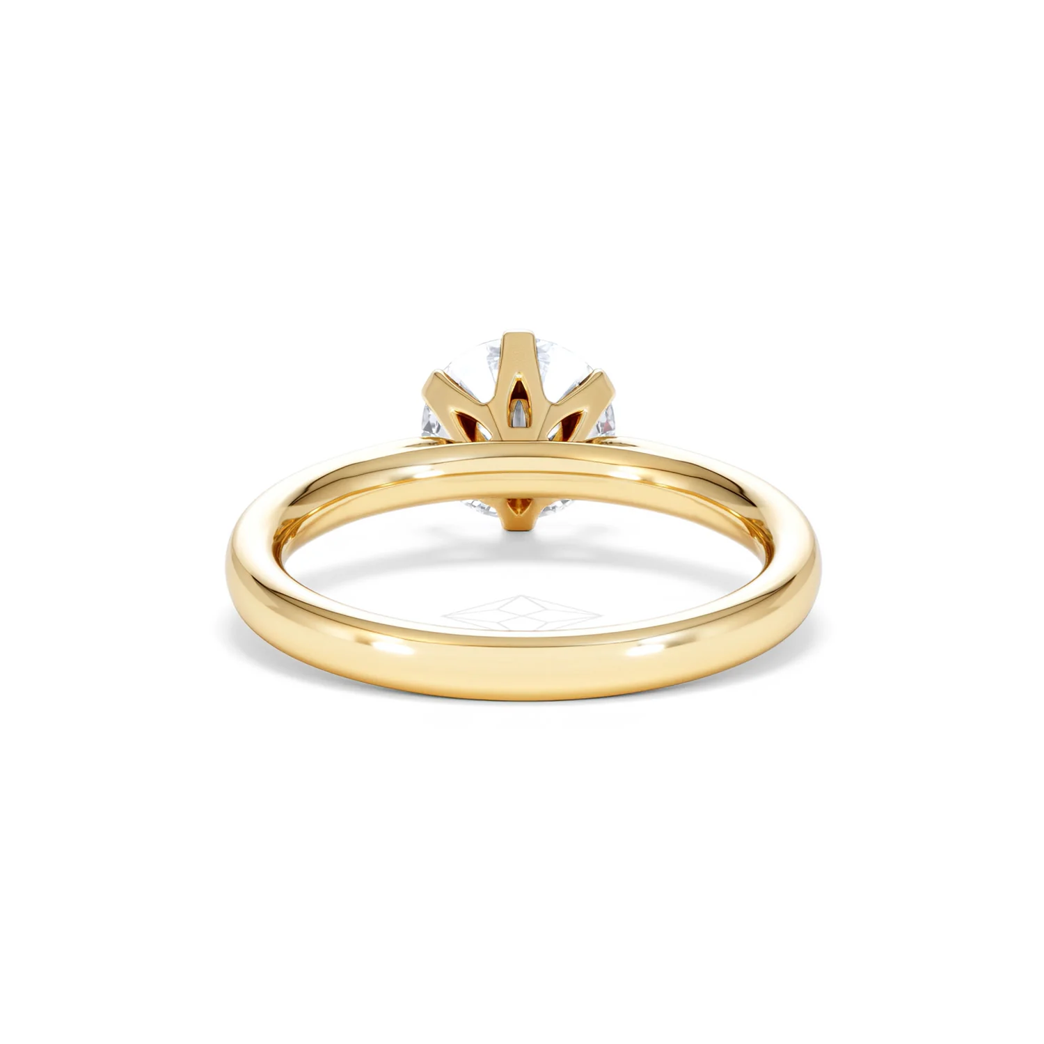 1.5ct Diamond Engagement Ring Low Set Chloe Lab F/VS1 18K Gold - Image 48