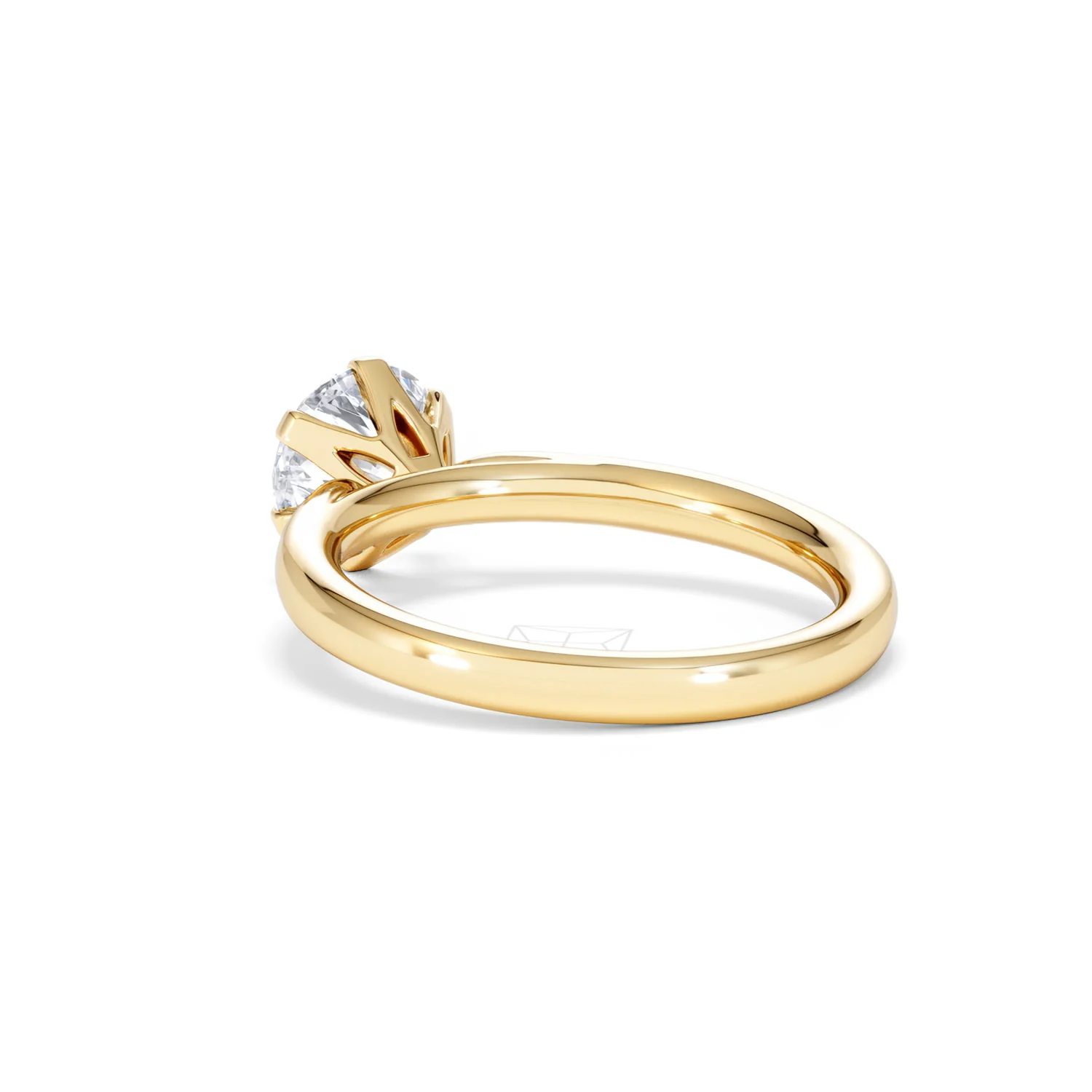 1.5ct Diamond Engagement Ring Low Set Chloe Lab F/VS1 18K Gold - Image 56