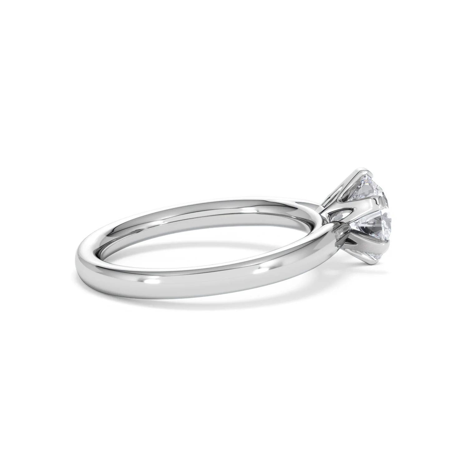 1.5ct Diamond Engagement Ring Low Set Chloe Lab F/VS1 18K White Gold - Image 31