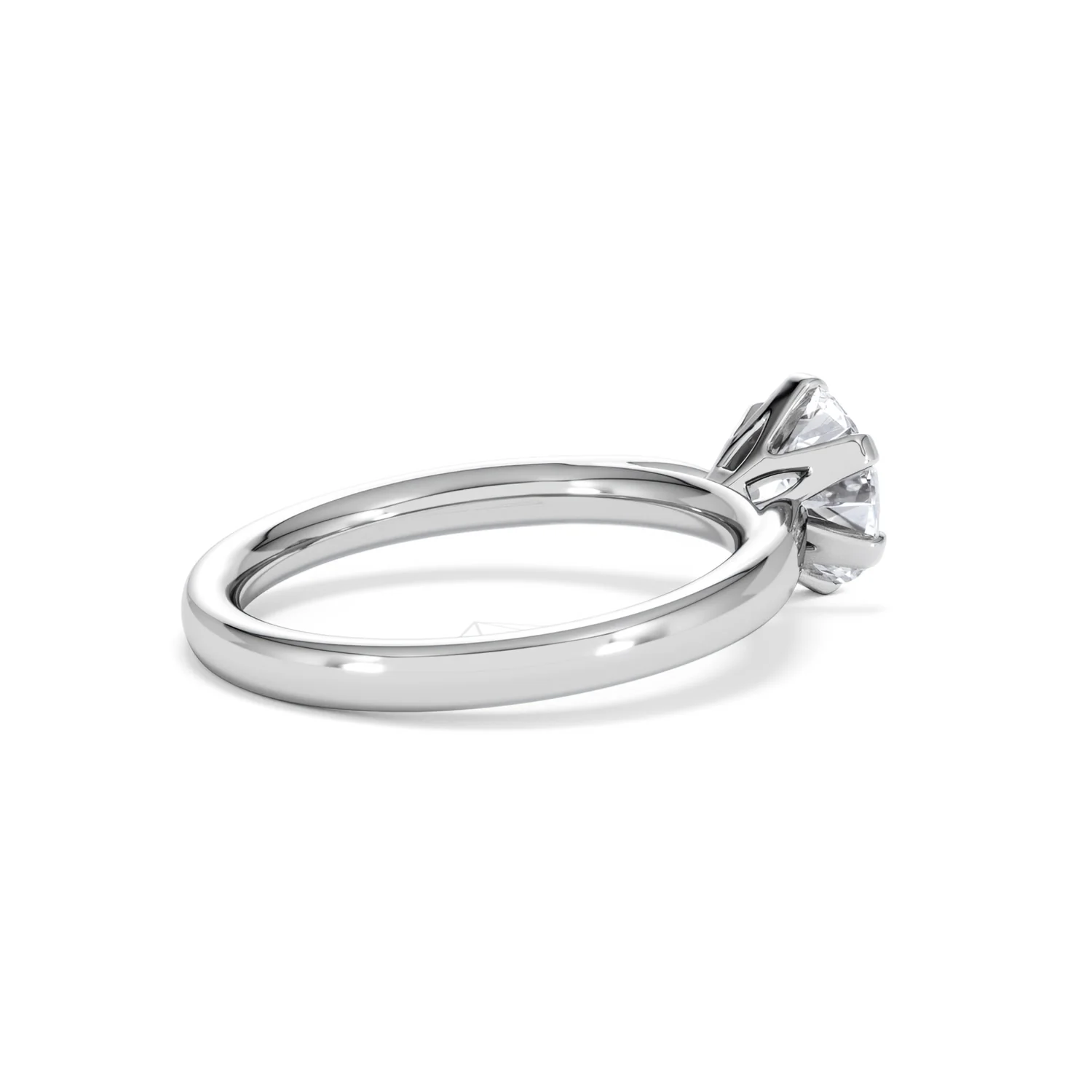 1.5ct Diamond Engagement Ring Low Set Chloe Lab F/VS1 18K White Gold - Image 35