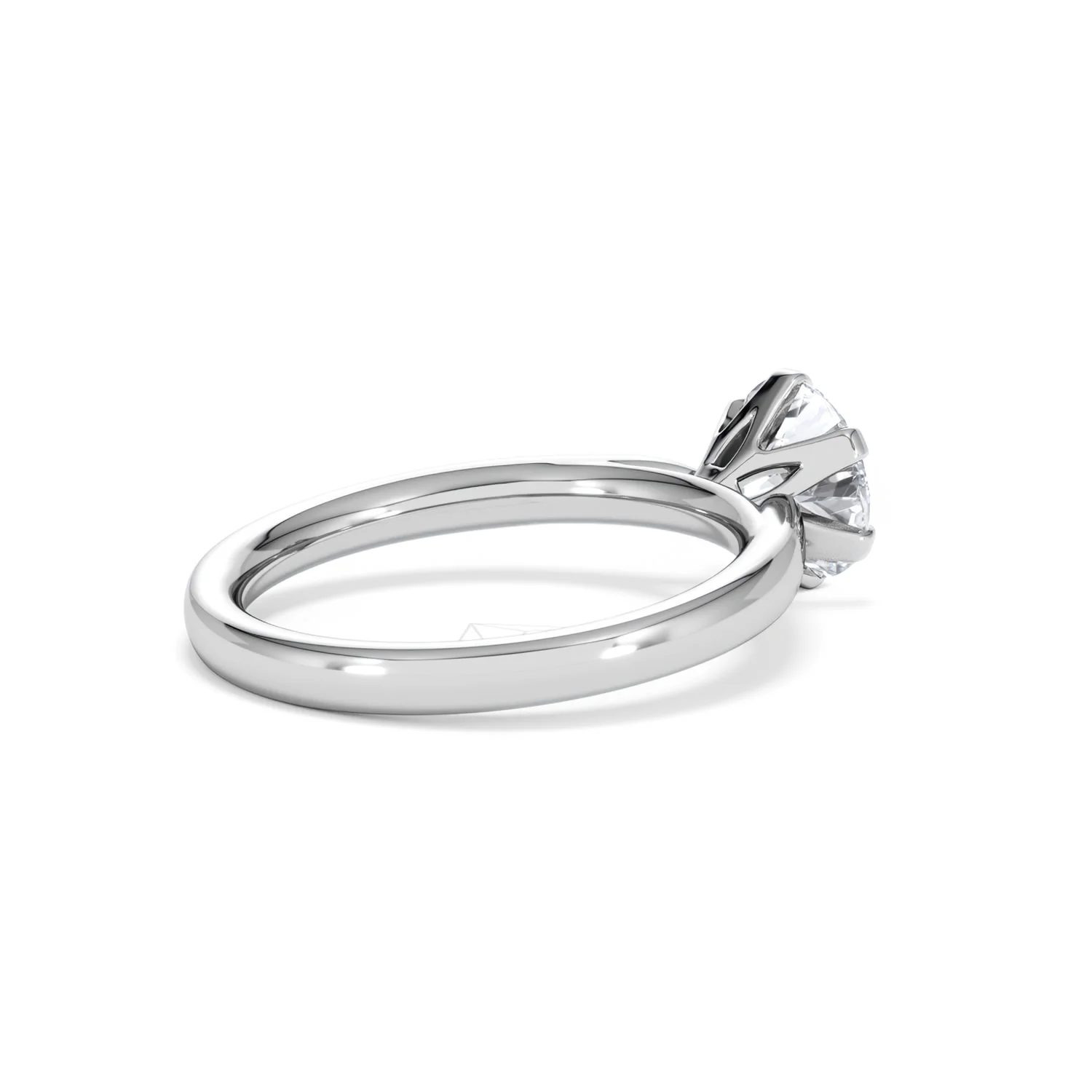 1.5ct Diamond Engagement Ring Low Set Chloe Lab F/VS1 18K White Gold - Image 36