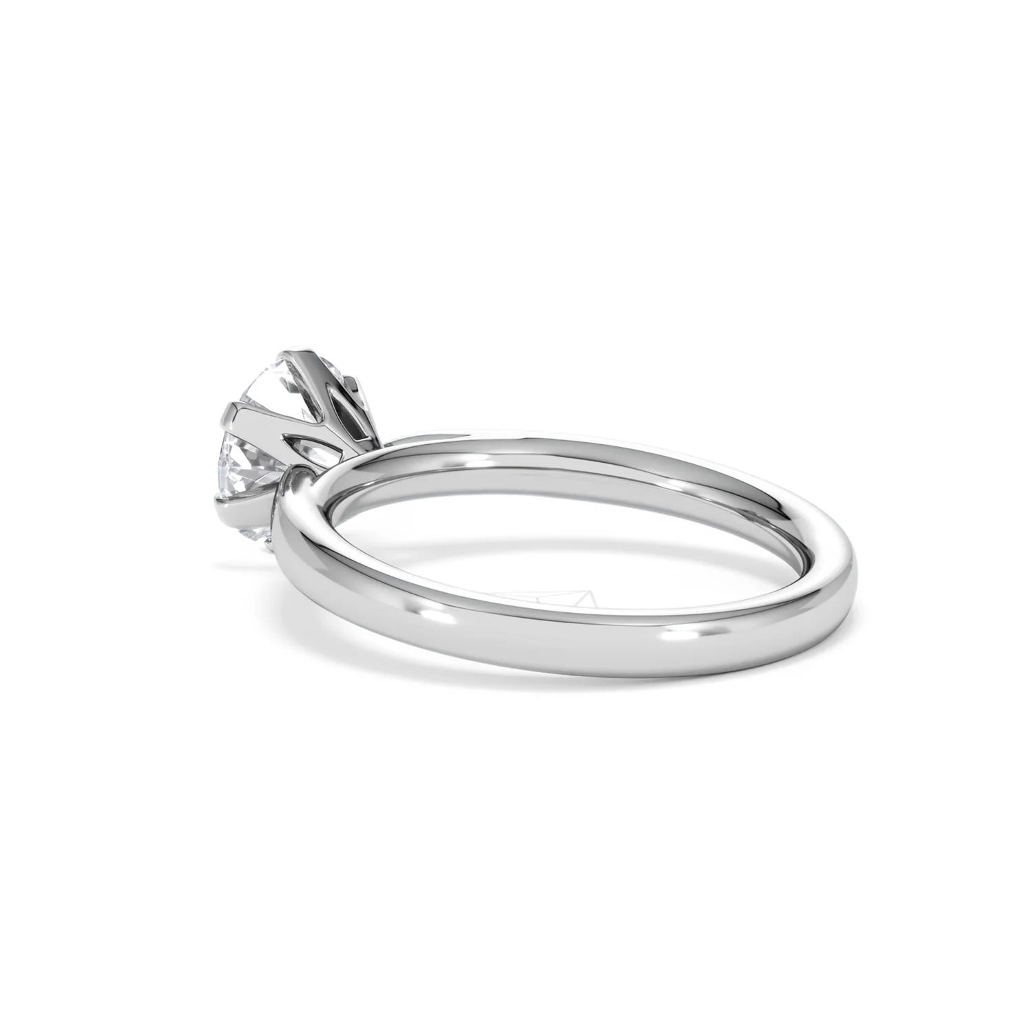 1.5ct Diamond Engagement Ring Low Set Chloe Lab F/VS1 18K White Gold - Image 59