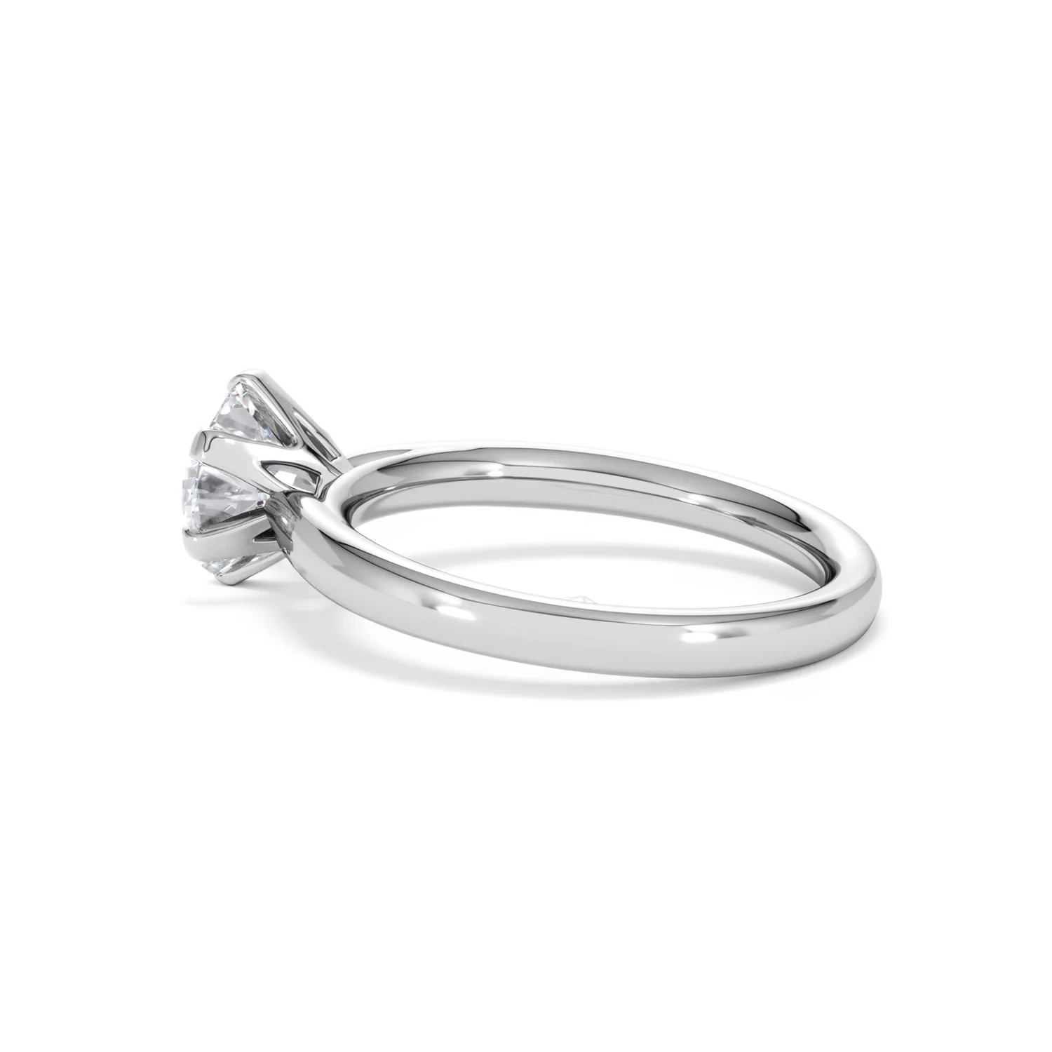 1.5ct Diamond Engagement Ring Low Set Chloe Lab F/VS1 18K White Gold - Image 63