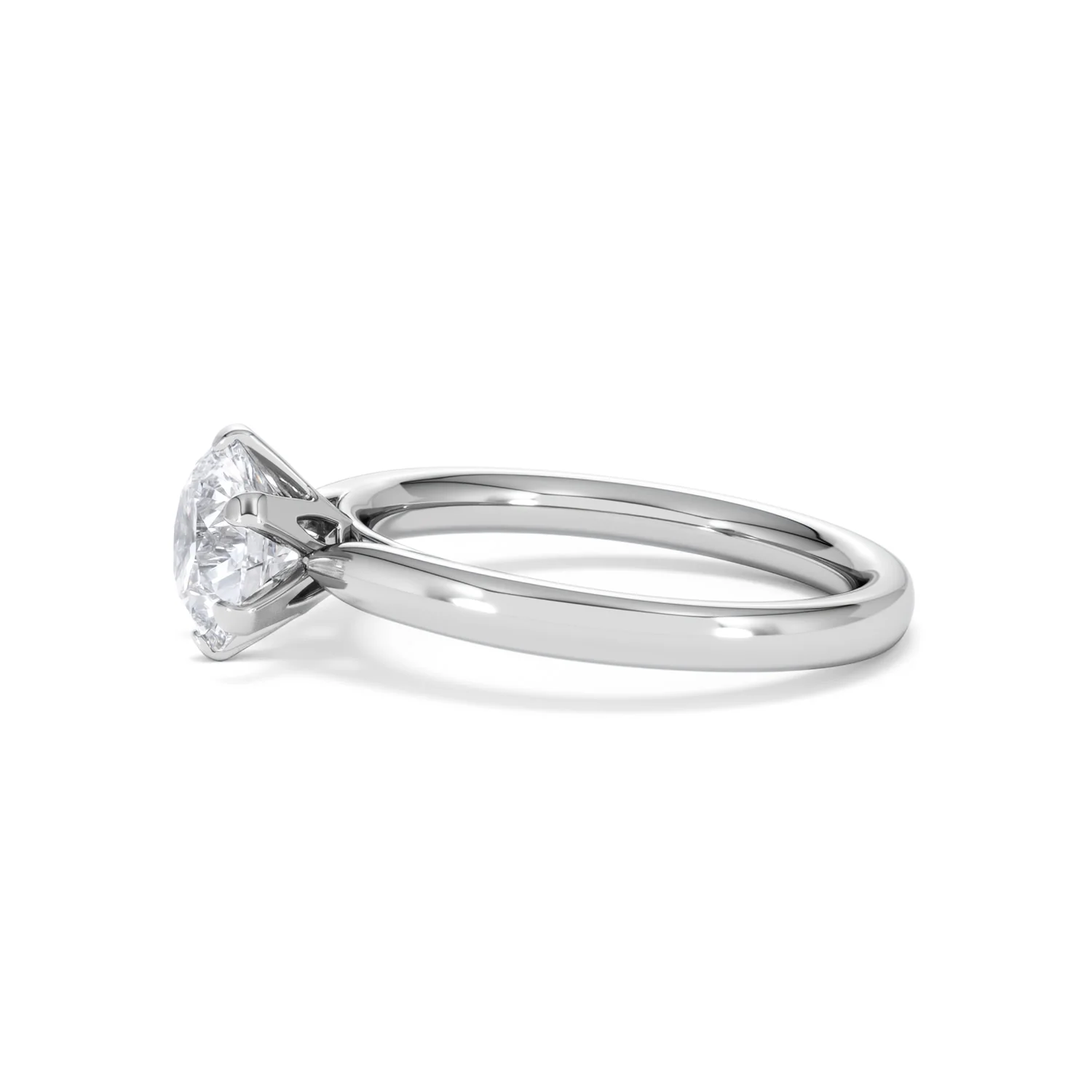 1.5ct Diamond Engagement Ring Low Set Chloe Lab F/VS1 18K White Gold - Image 71