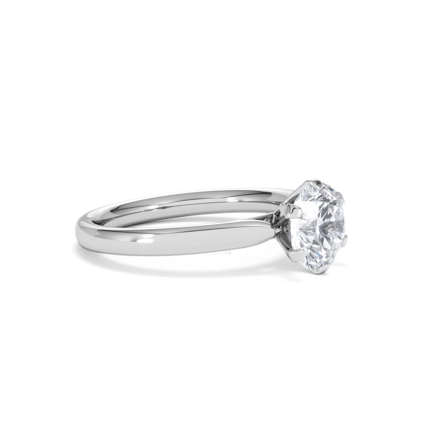 1.5ct Diamond Engagement Ring Low Set Chloe Lab F/VS1 Platinum - Image 19