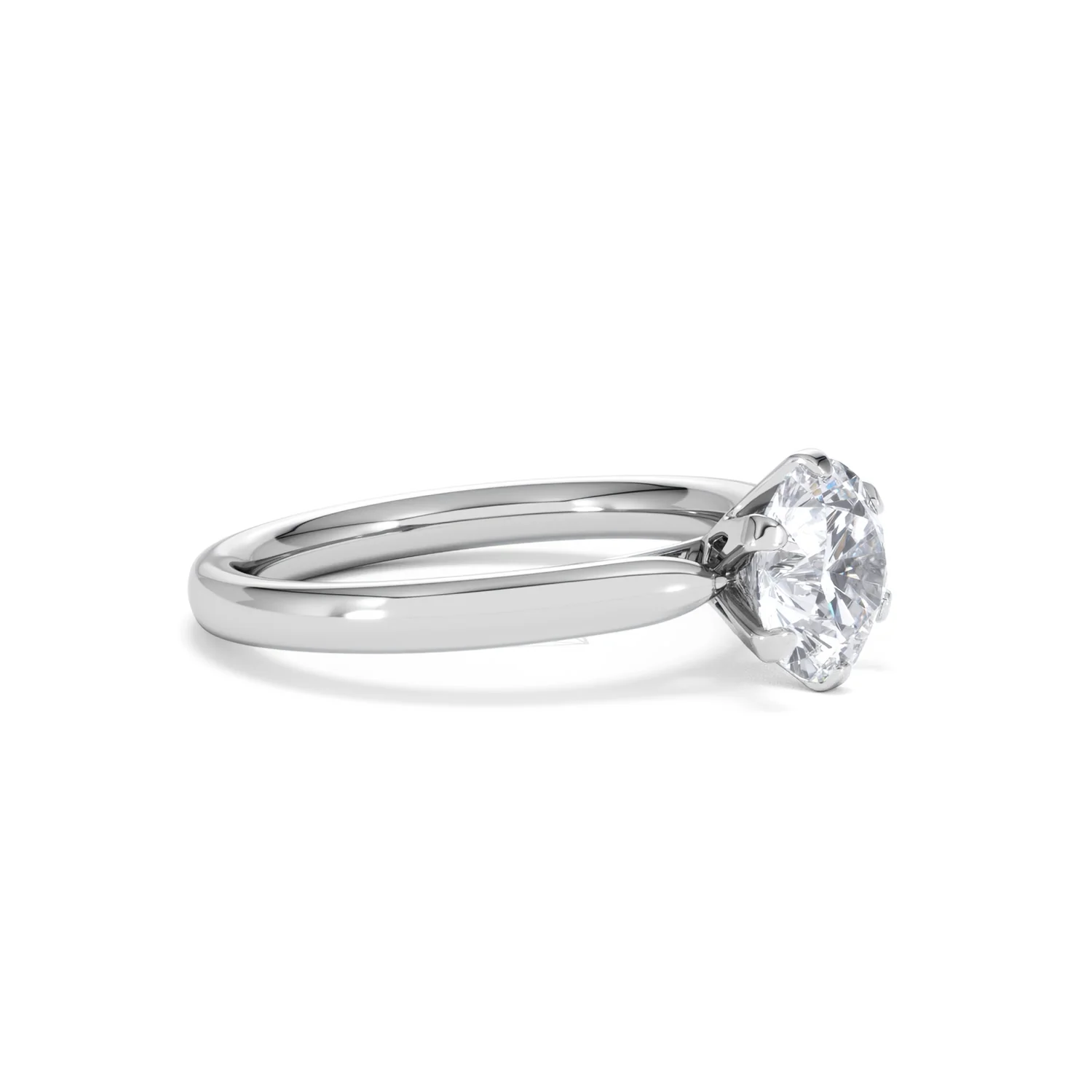 1.5ct Diamond Engagement Ring Low Set Chloe Lab F/VS1 Platinum - Image 20